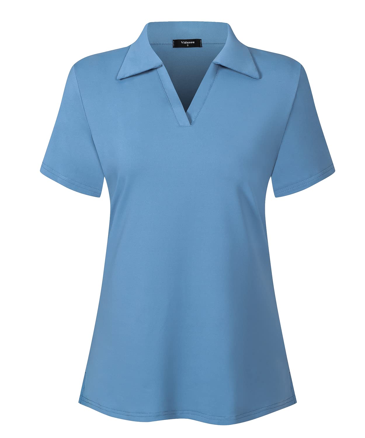 Women's Short Sleeve Golf Polo Shirts - Breathable Moisture-Wicking Tennis & Workout Tops - Perfect for Golf, Tennis, Gym & Casual Wear