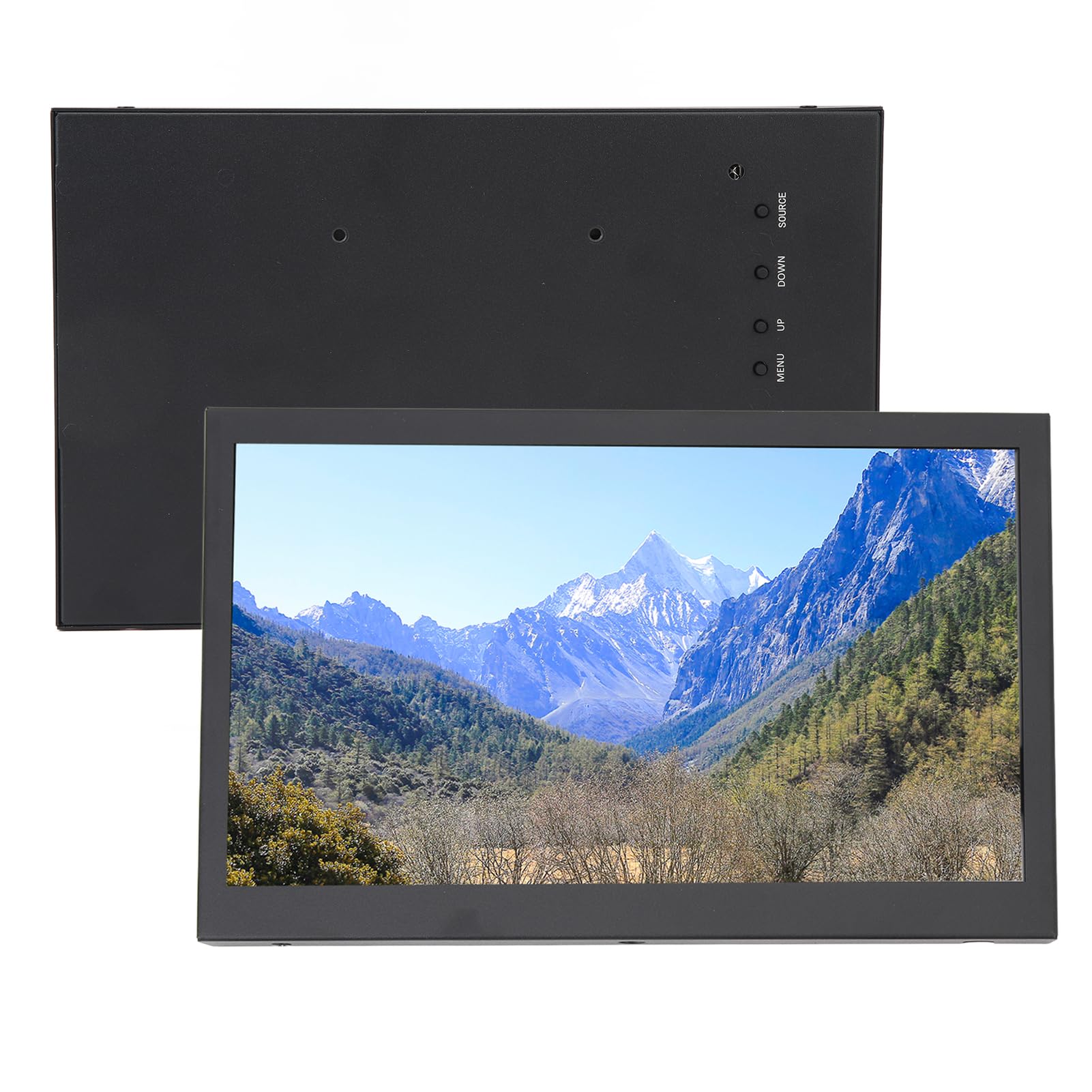Fabater 10.1 Inch Portable Monitor - HD HDMI USB C External Display, 1024x768 Travel Second Screen with Dual Speakers for Laptop, PC, Phone, Mac, Xbox - Ideal for Gaming, Work, and Entertainment on the Go
