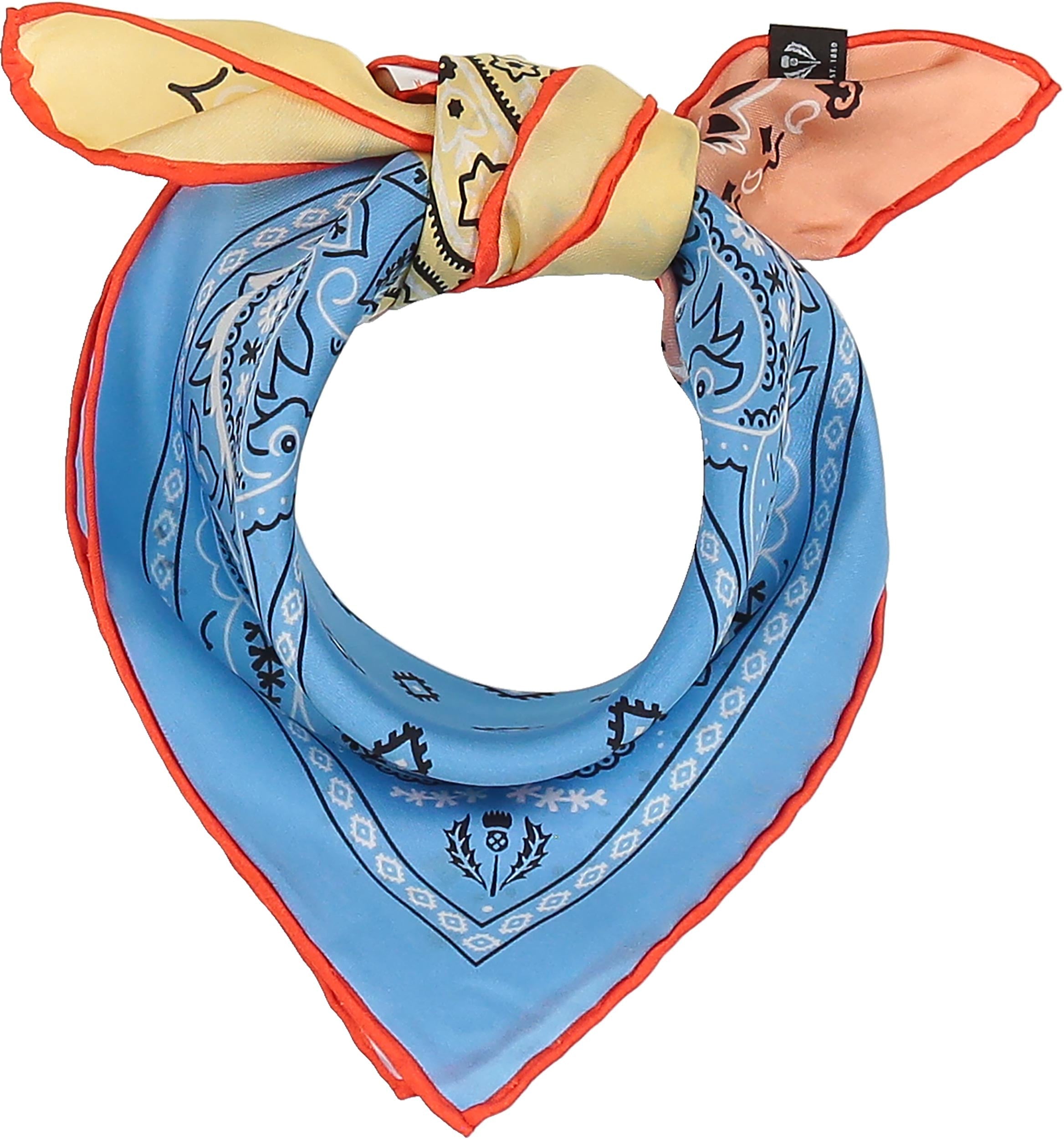Stylish Patchwork Bandana Silk Scarf - Fashionable Neck Accessory for Women & Men - Perfect for Casual Outfits, Summer Beach, and Boho Chic Looks