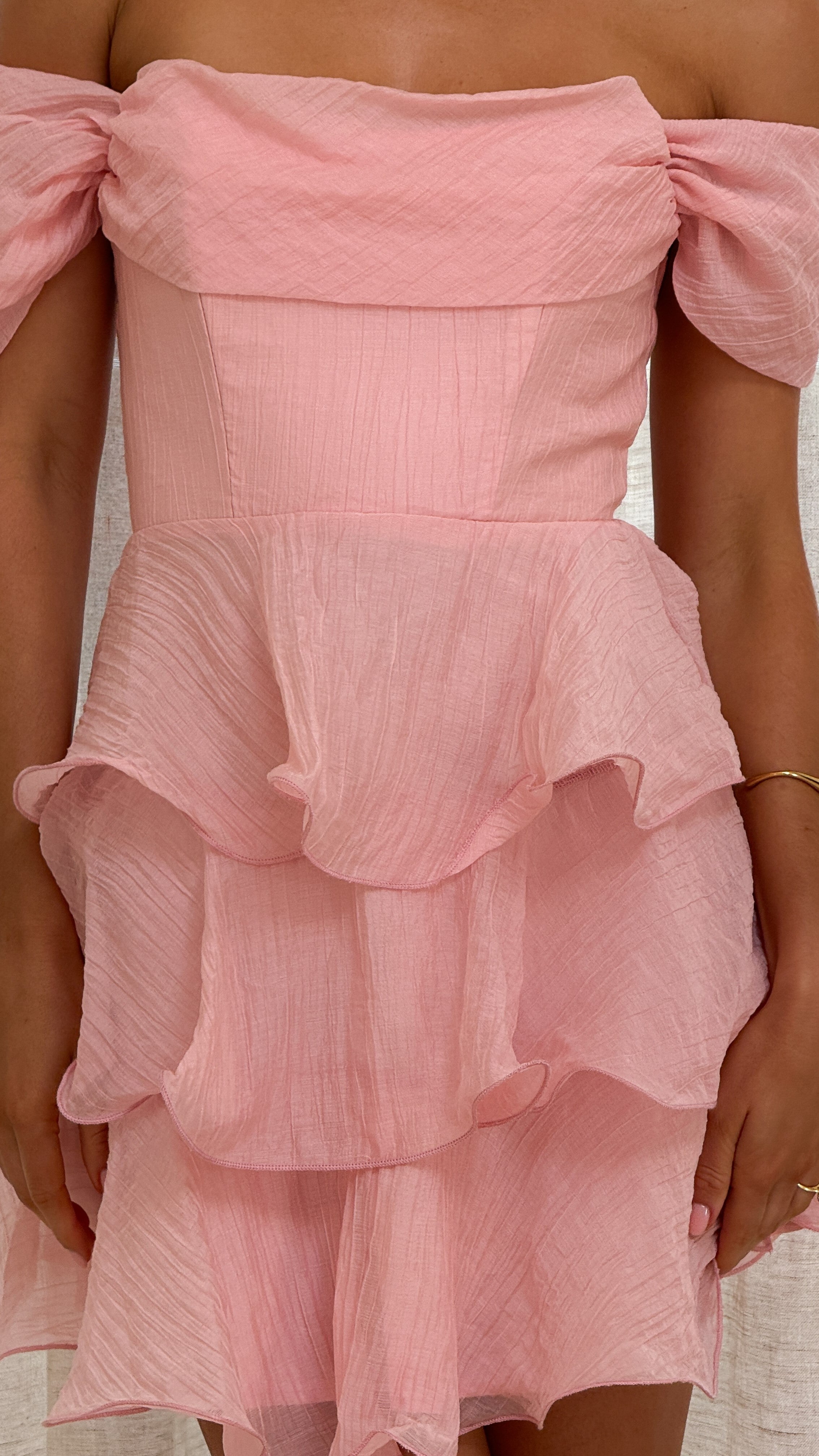 Lanelle Mini Dress in Pink - Elegant & Flirty Summer Outfit for Parties, Dates & Casual Wear