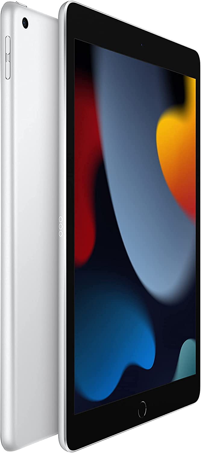 Apple iPad 10.2-inch (2021 Model) Wi-Fi 64GB - Silver (Renewed Premium) - Perfect for Work, Study & Entertainment