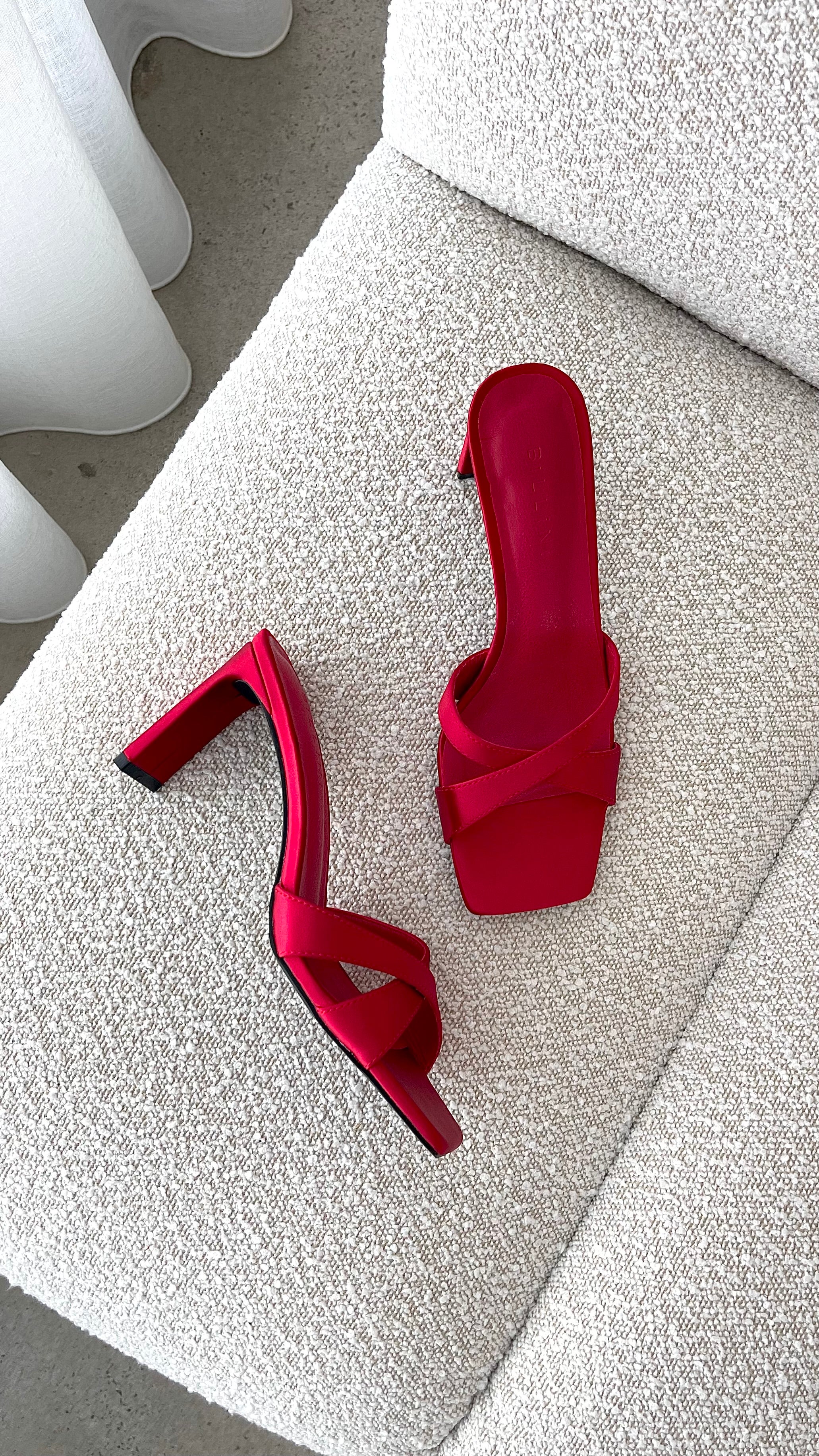 Kelsie Women's High Heels - Saffron Satin Stiletto Pumps for Party, Wedding & Evening Events | Elegant Dress Shoes for Women
