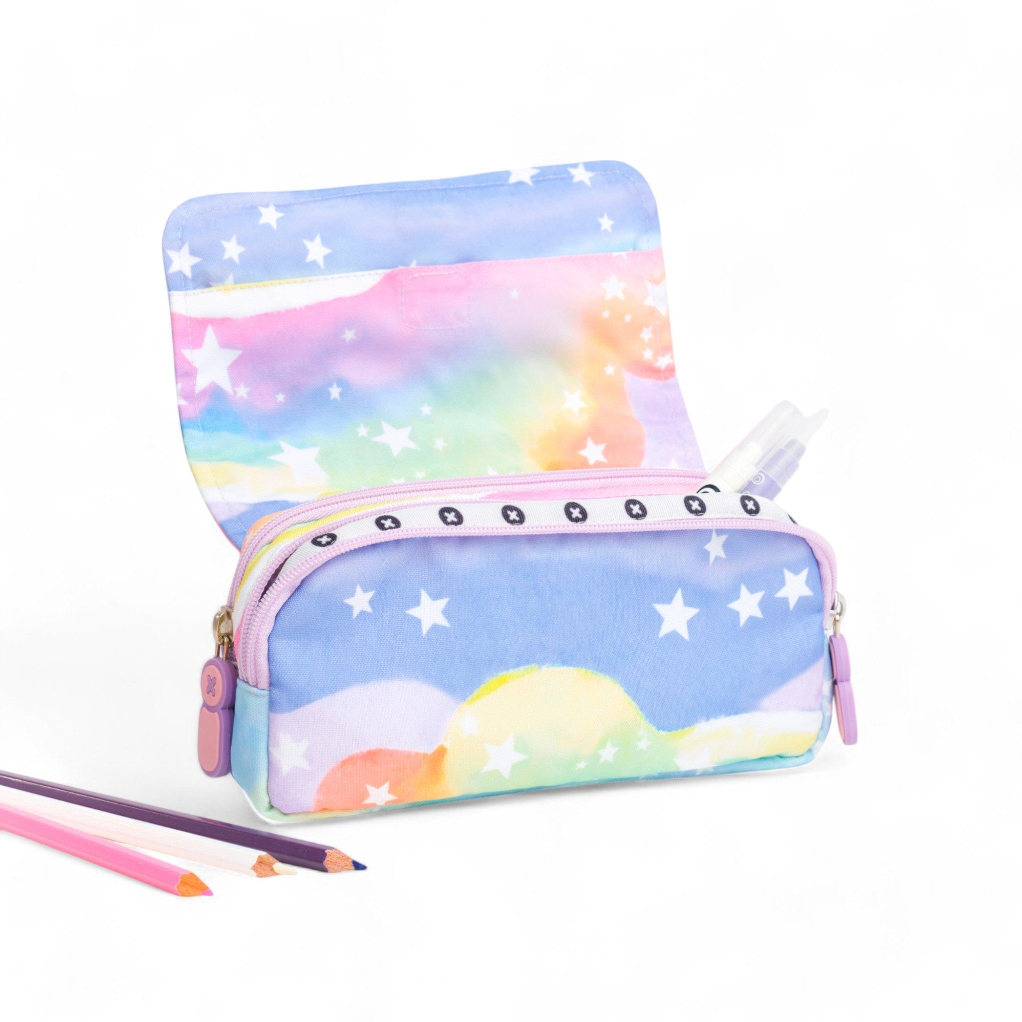 Dreamscaper Pencil Case - Durable & Stylish School Supplies Organizer for Students, Artists & Office Use - Perfect for Backpacks, Desks & Travel Accessories