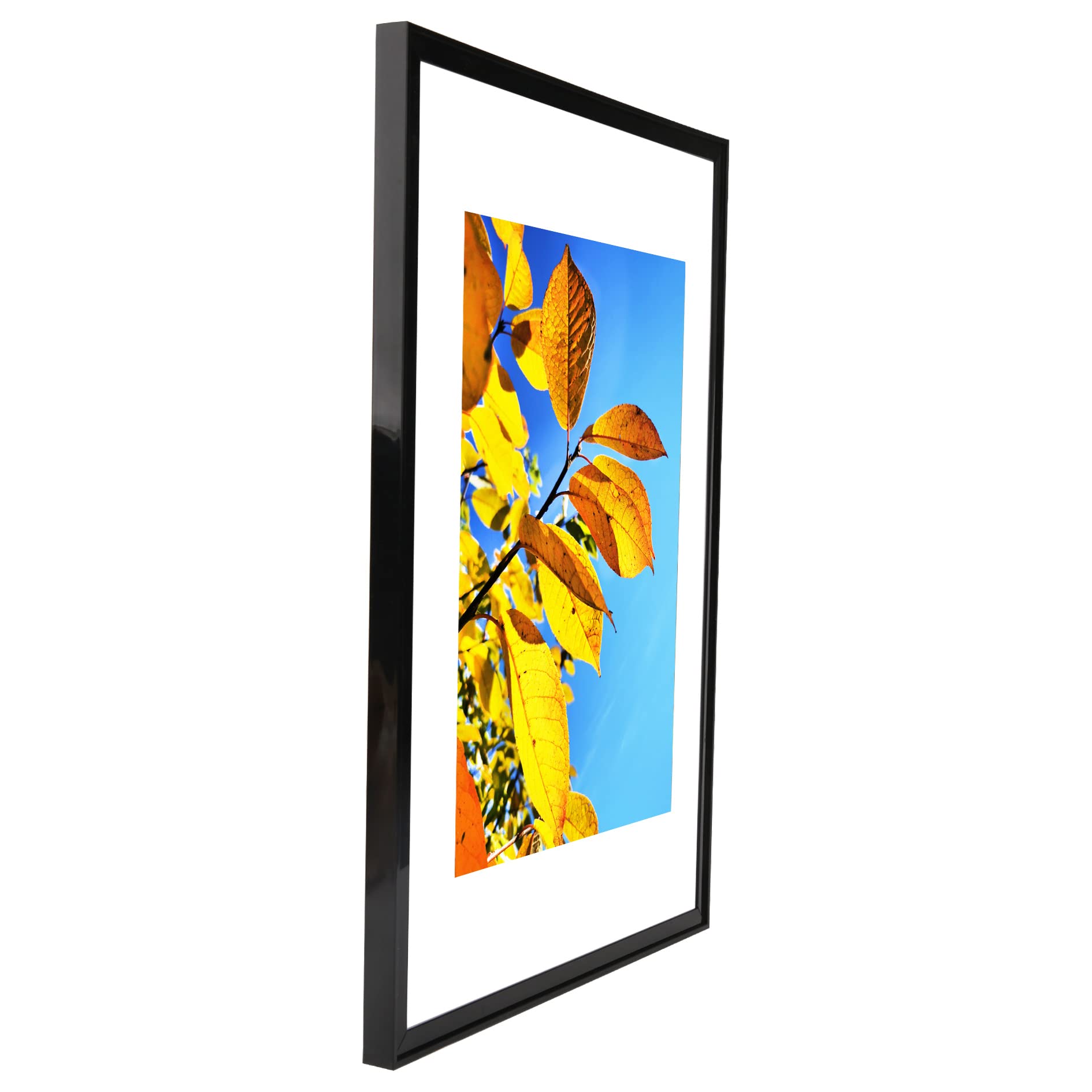 Aynoo 12x16 Picture Frame Black - 3 Pack | Display Photos, Certificates & Diplomas (8.5x11) | Perfect for Home, Office & Graduation Decor