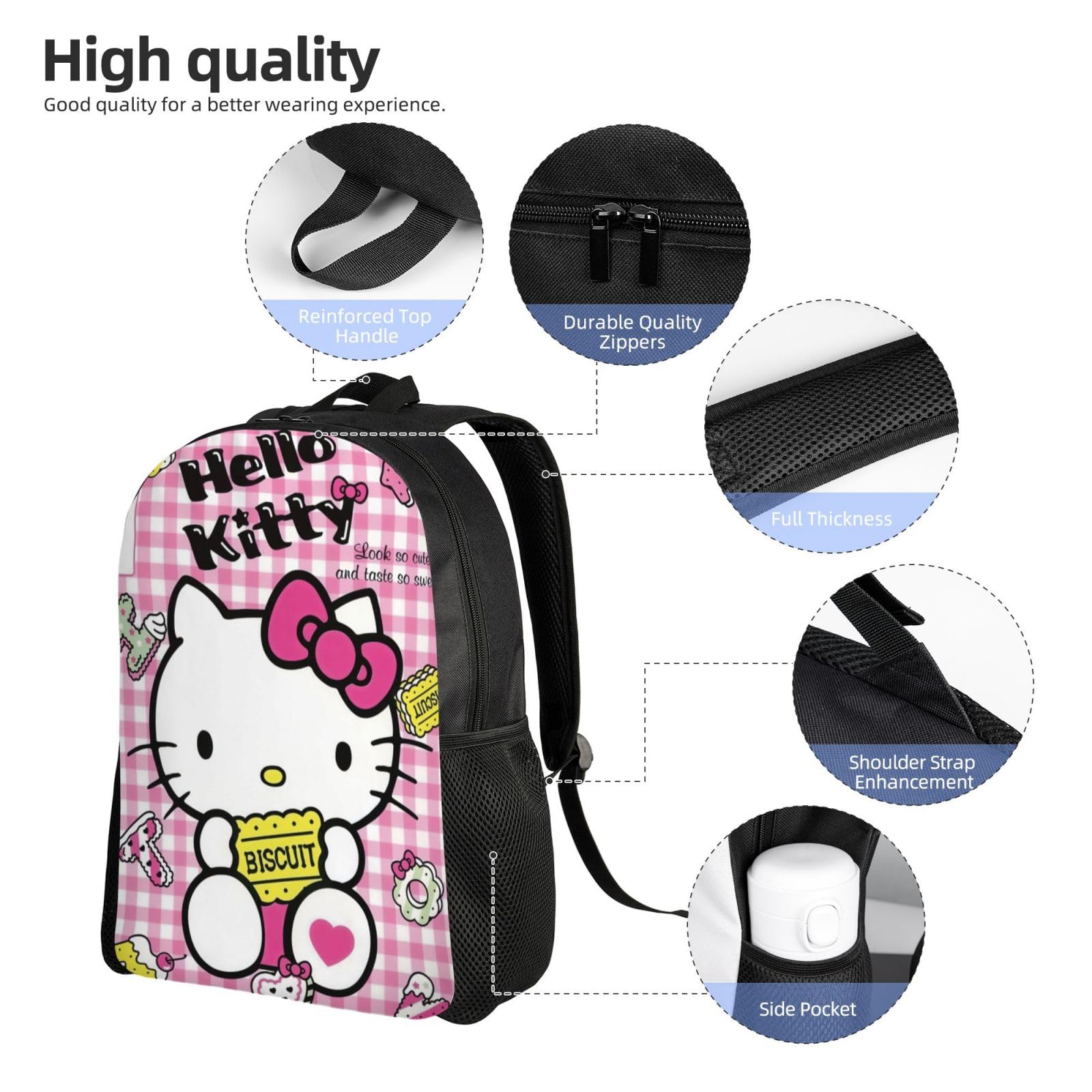 Stylish College Student Backpack for Laptop - Durable School & Travel Backpack with USB Charging Port - Perfect for Campus, Commuting & Outdoor Adventures (Model 57556)