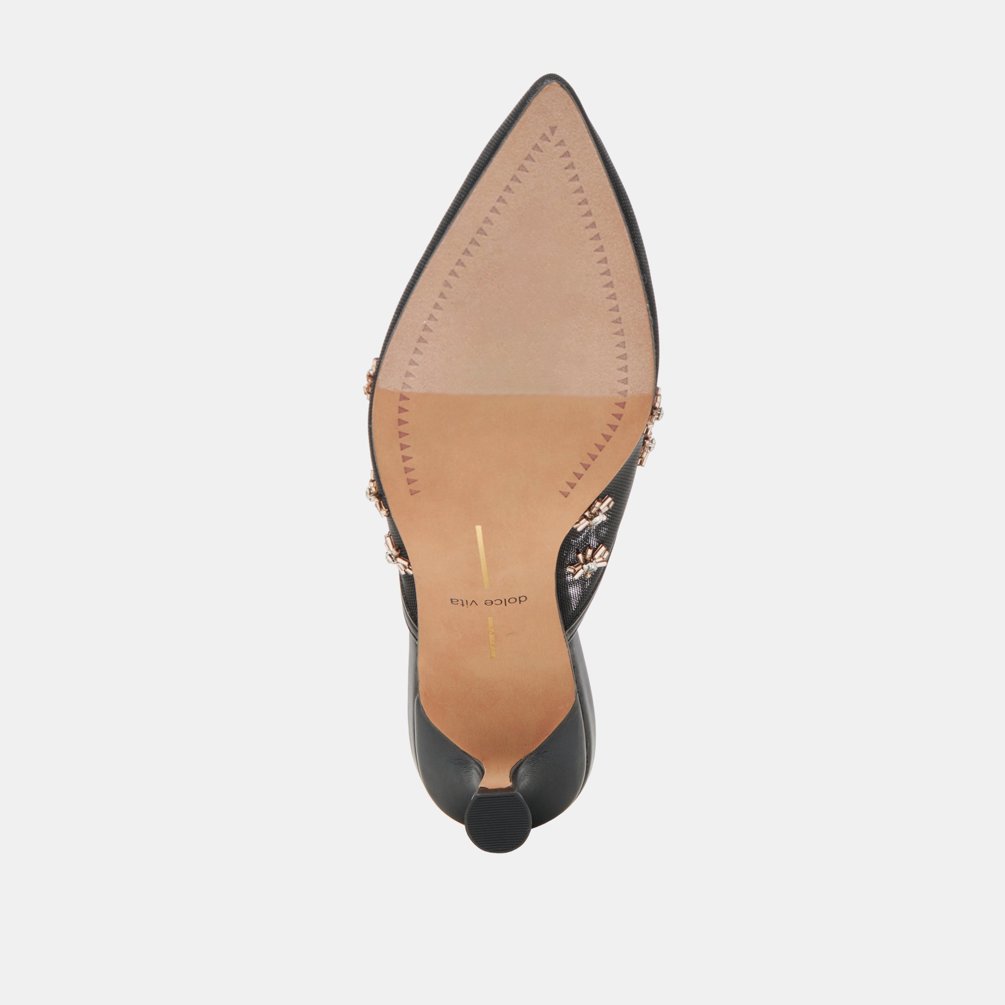 CLARA HEELS - Black Mesh Women's High Heels for Party, Wedding & Evening Wear | Comfortable Dress Shoes for Women