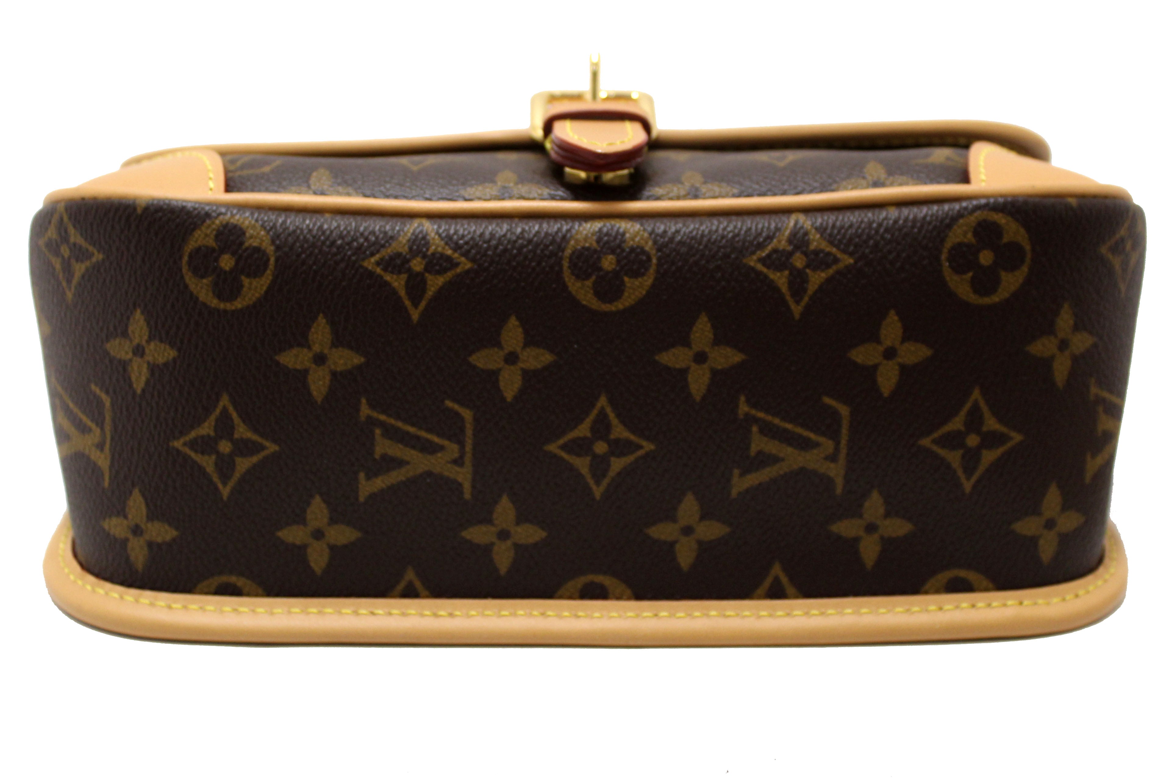 Authentic Louis Vuitton Classic Monogram Diana Shoulder Bag for Women | Luxury Designer Crossbody Purse | Perfect for Date Night, Office & Travel Accessories