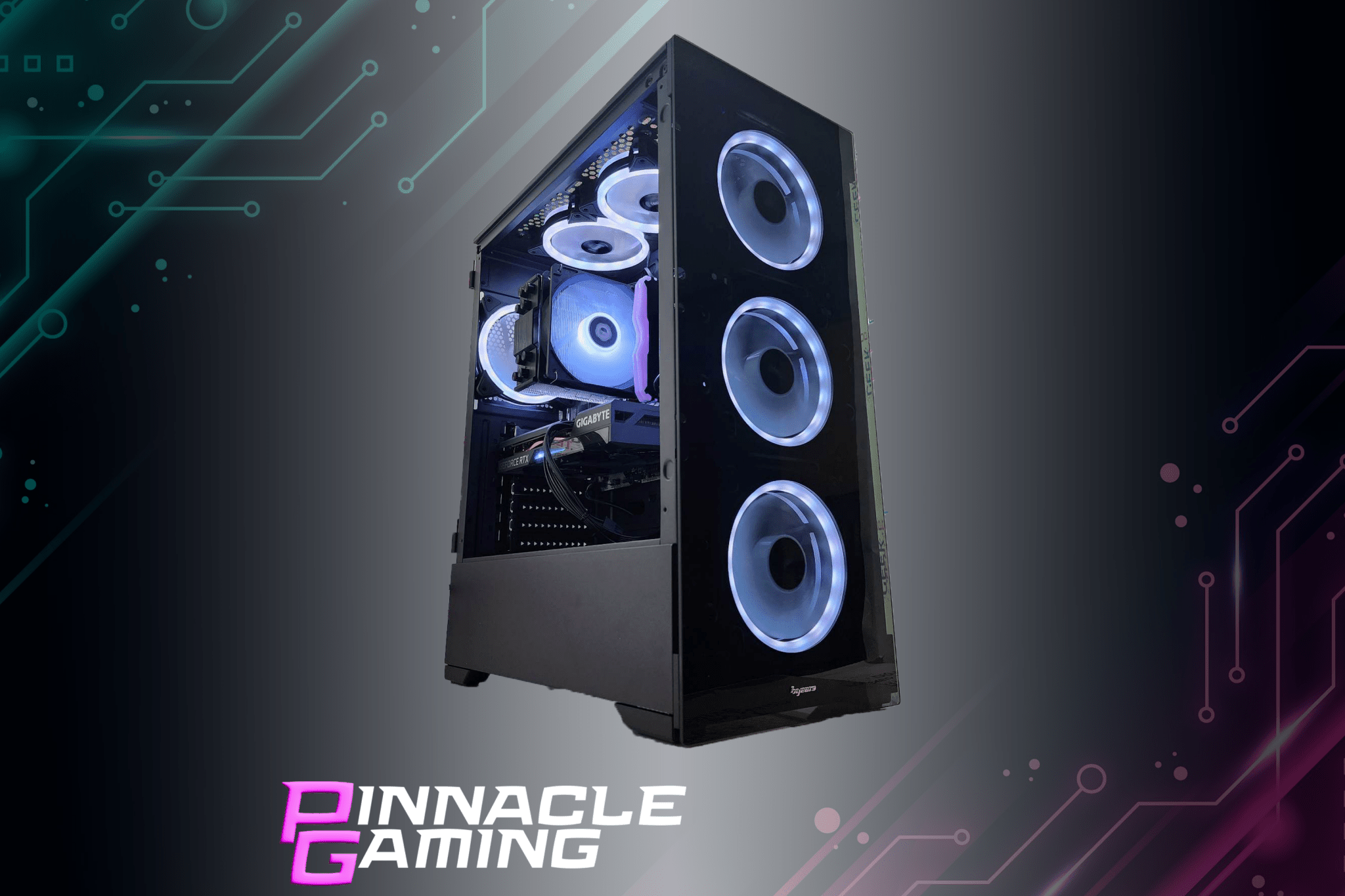 Custom Gaming PC - AMD Ryzen 7 Processor, RX 580 8GB Graphics, 1TB SSD, 16GB DDR4 RAM - High Performance Black Gaming Desktop for Esports, Streaming & VR Gaming