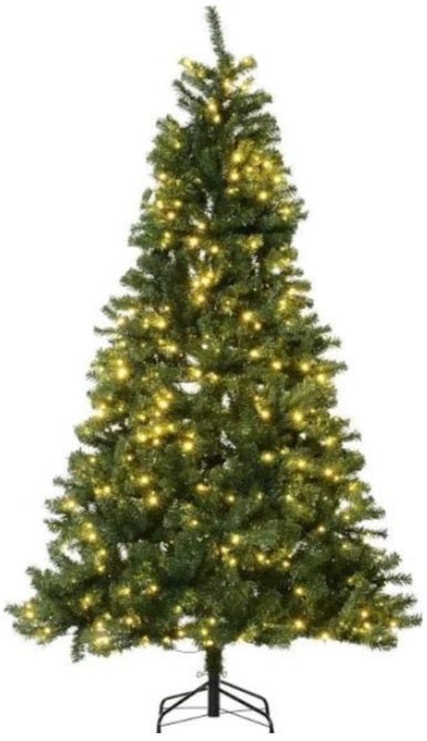 (Clear) 7.5 ft. Glenwood Spruce with Clear Lights