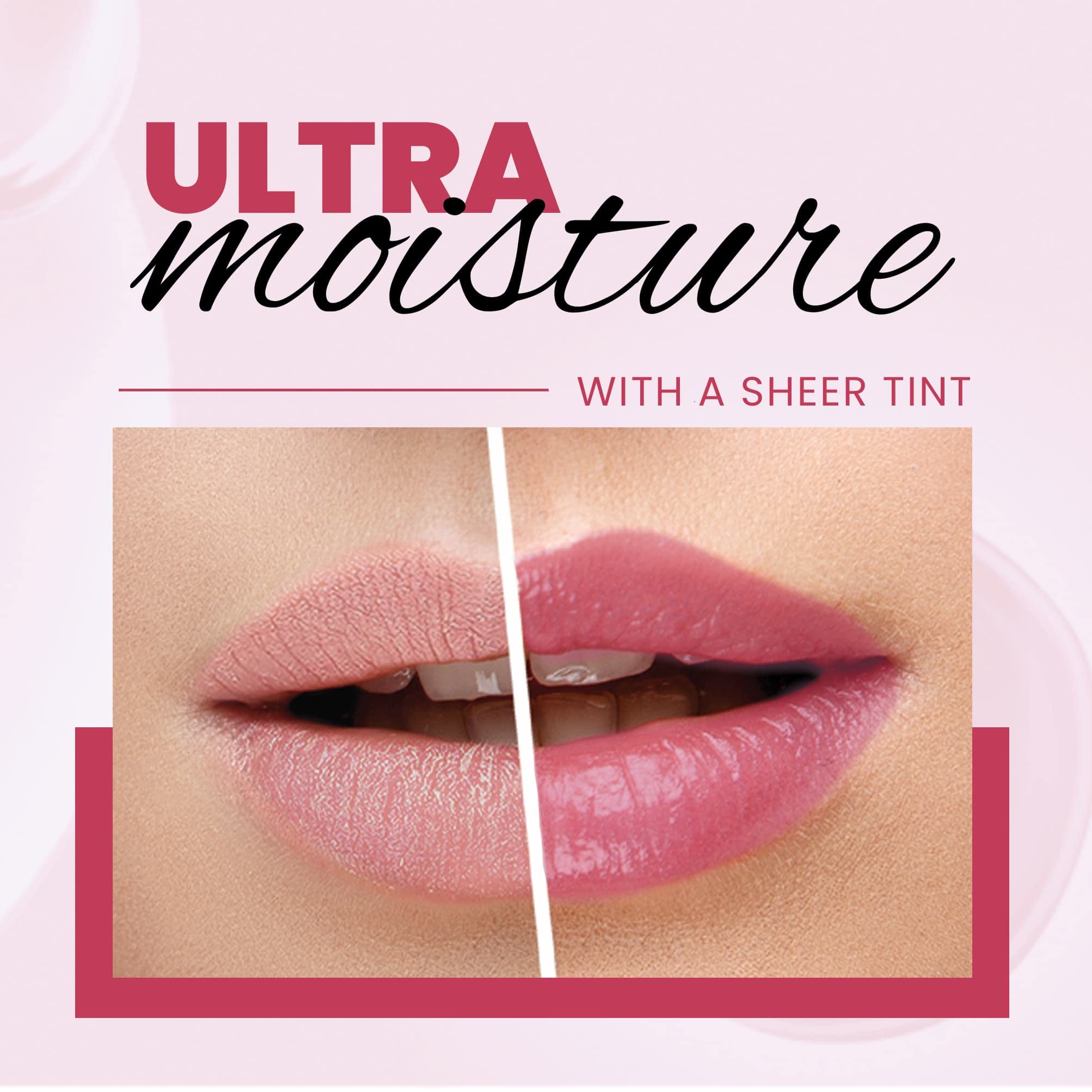 MARS Hydratint Lip Balm - Tinted Lip Moisturizer with Shea Butter & Vitamin E for Dry, Chapped Lips | 3.5g Peach | Hydrating, Nourishing Lip Care for Everyday Use & Makeup Looks