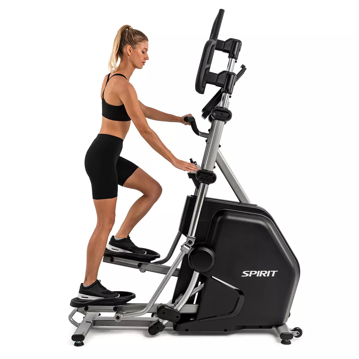 Spirit Fitness CVC800 Vertical Climber - Full Body Workout Machine for Home Gym, Cardio & Strength Training | Compact & Quiet Exercise Equipment for Small Spaces, Weight Loss & Toning
