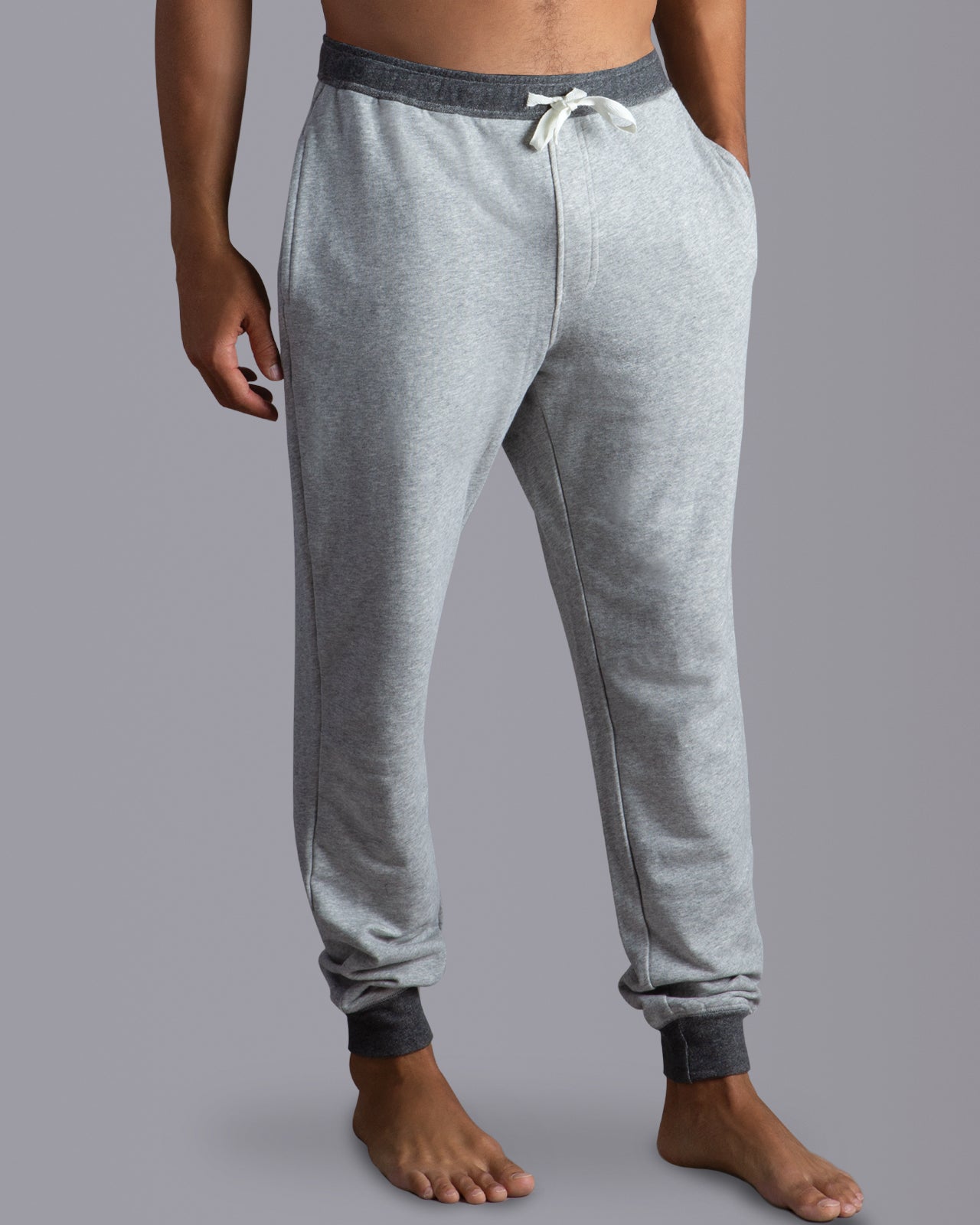 French Terry Lounge Pants for Women - Soft & Comfortable Jogger Sweatpants with Elastic Waistband | Perfect for Yoga, Home Relaxing & Casual Wear