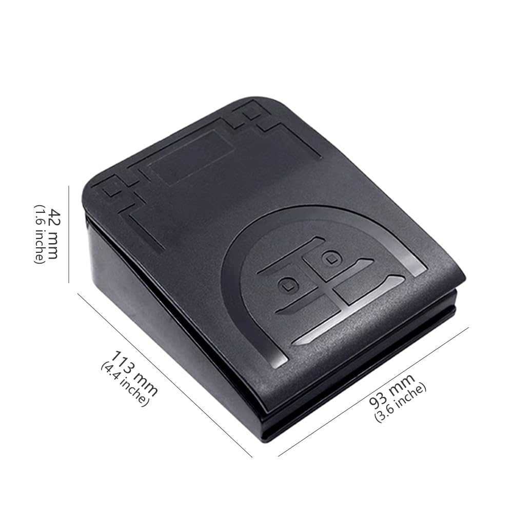 Upgraded USB Single Foot Pedal with One-Key Programmable Computer Keyboard | 5 Custom Functions & Photoelectric Switch | Perfect for Gaming, Transcription, Video Editing & Hands-Free Computing