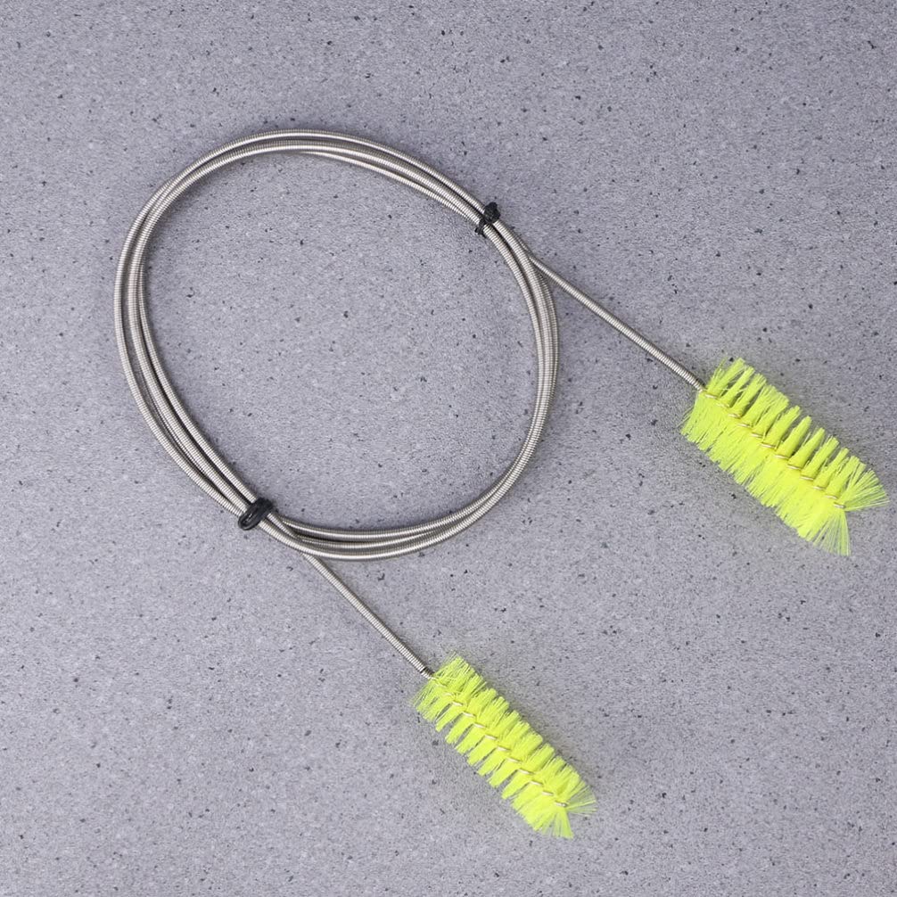 Balacoo 2-Pack Multi-Purpose Cleaning Brush Set - Water Hose Cleaner, Aquarium Scrubber, Pipe Dredging Tool - Perfect for Home, Garden & Pet Tank Maintenance