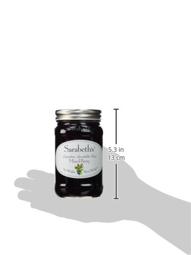 Premium Sarabeth's Mixed Berry Fruit Spread - 18 oz Jar | Delicious Preserves for Toast, Yogurt & Desserts | All-Natural & Gluten-Free