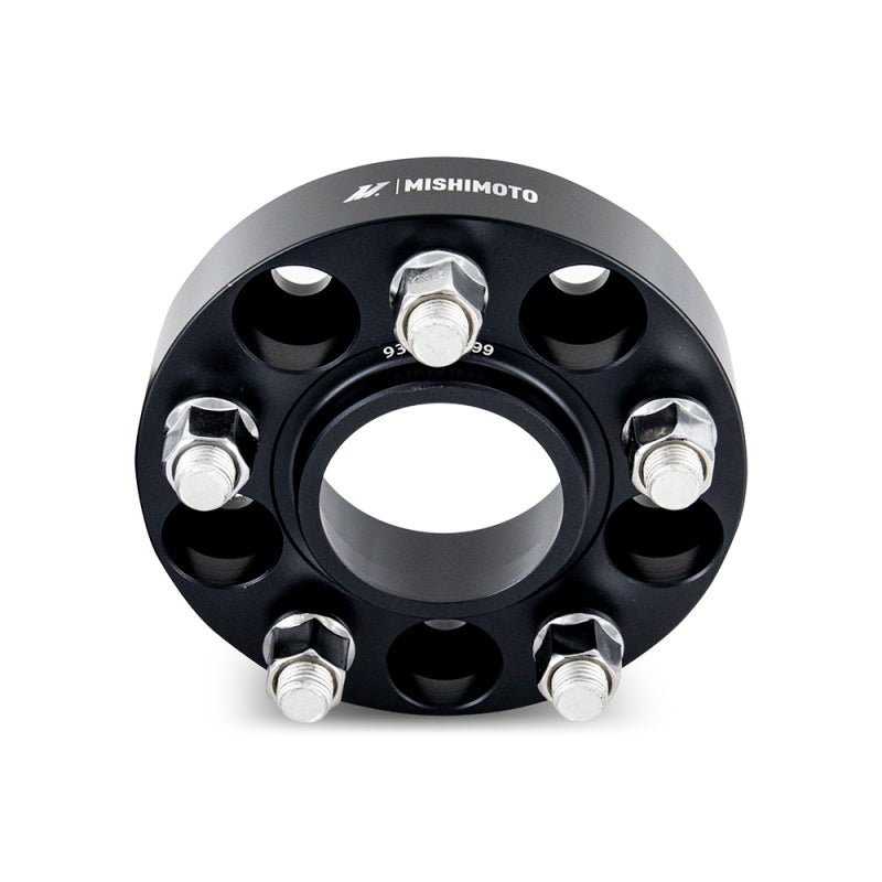 Mishimoto 40mm Wheel Spacers 5x100 56.1 M12 Black - Perfect for Subaru, Toyota & Honda Performance Upgrades & Off-Road Vehicles