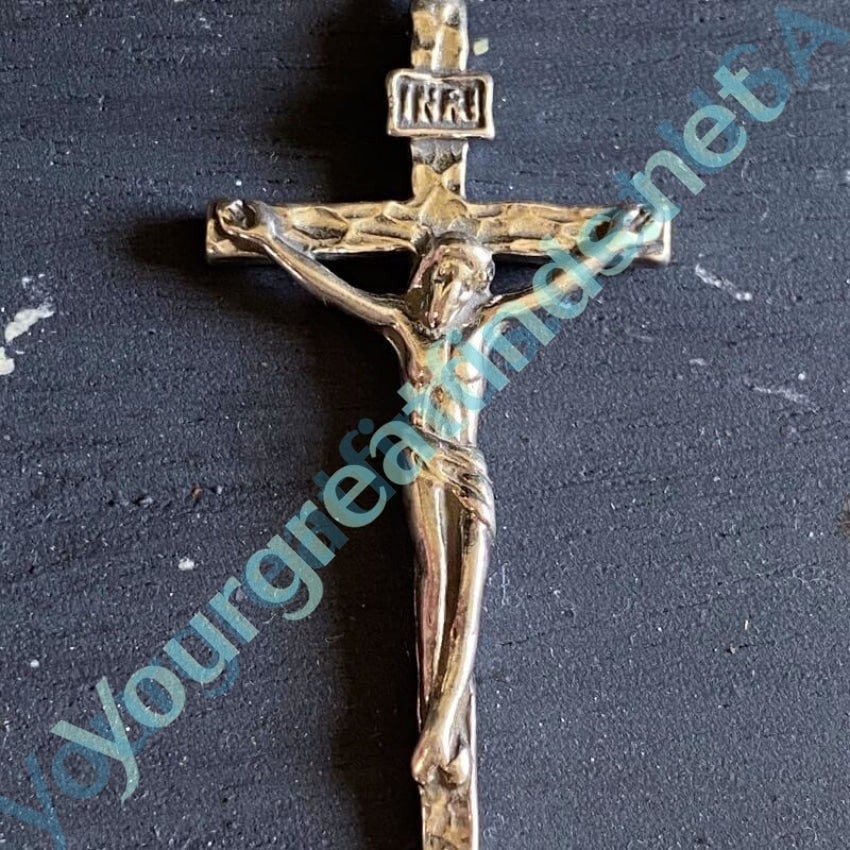 925 Sterling Silver Crucifix Pendant Necklace - Religious Jewelry for Men & Women - Perfect for Church, Baptism, and Everyday Faith Wear
