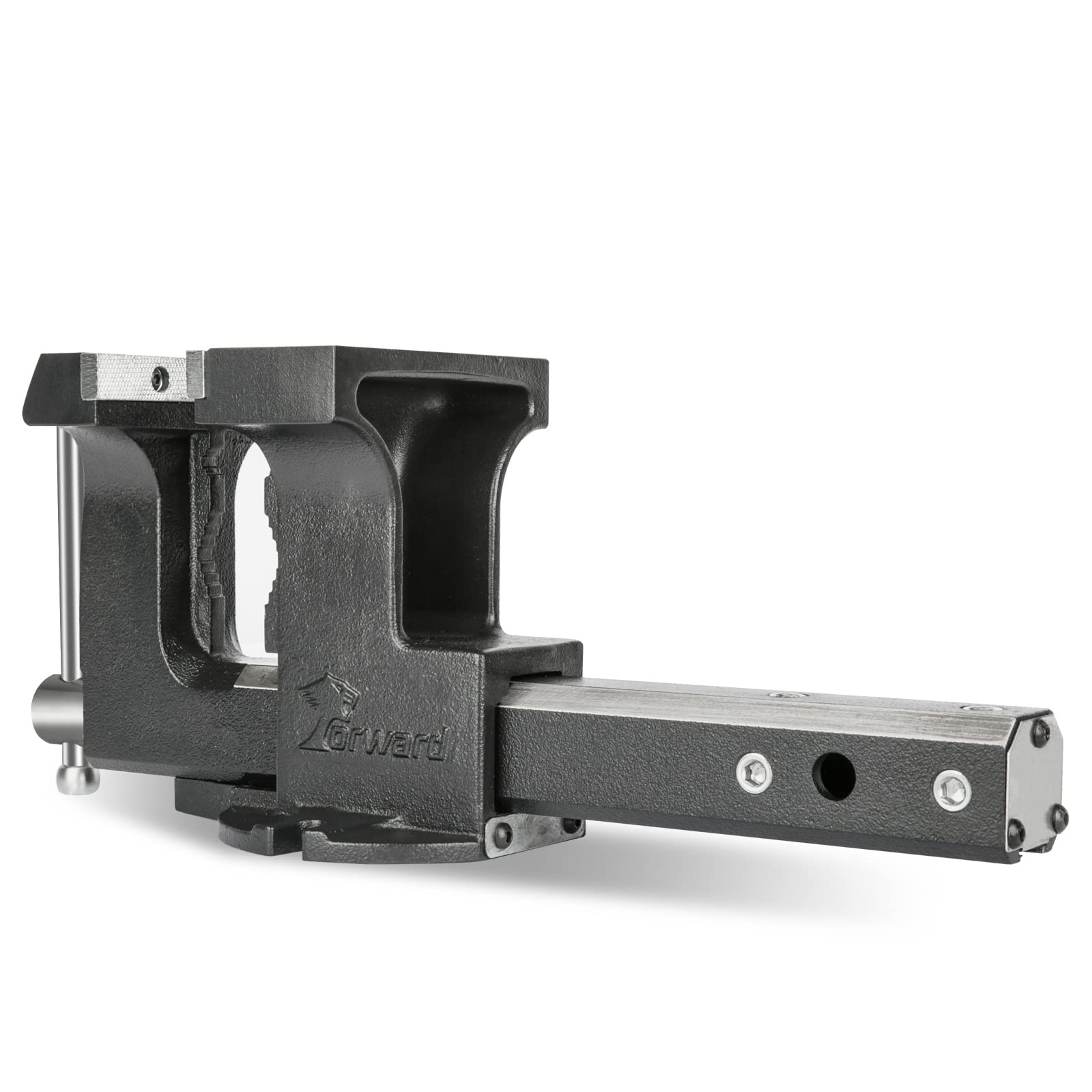 6-Inch Heavy Duty Truck Hitch Vise - 1705A Bench Vise Mount for 2