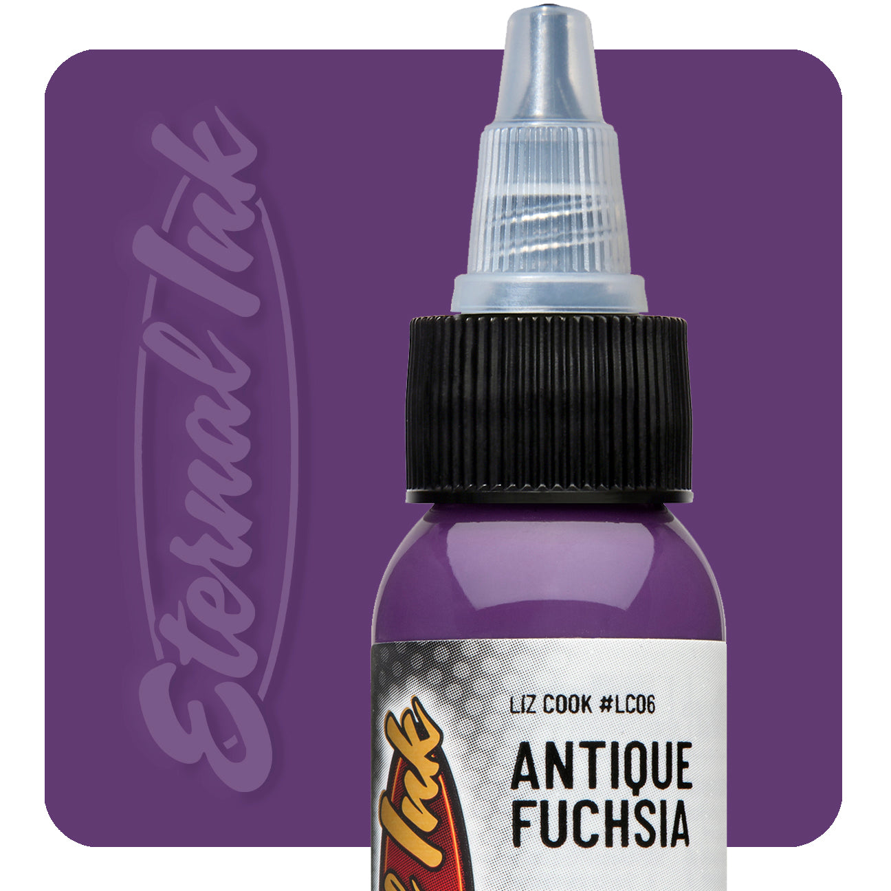 Eternal Liz Cook Antique Fuchsia Ink 1oz - Premium Calligraphy Ink for Fountain Pens, Dip Pens & Artistic Writing - Perfect for Wedding Invitations, Scrapbooking & Vintage Lettering
