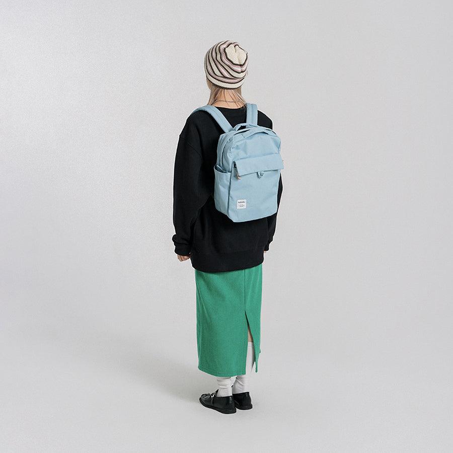 HELLOLULU Mini Carter All Day Backpack - Tropical Blue Color, Lightweight & Durable for Women, Perfect for Travel, Work & School | Water-Resistant & Stylish Everyday Carry Bag