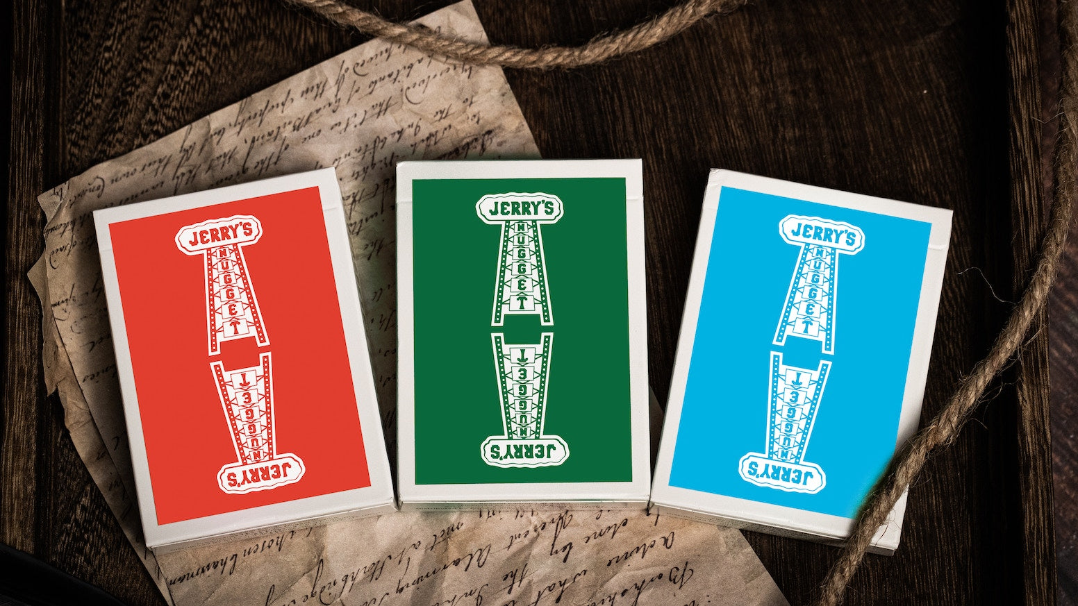 Jerry's Nugget Marked Monotone Playing Cards - Premium Casino Grade Poker Cards for Magic Tricks, Cardistry & Professional Game Nights