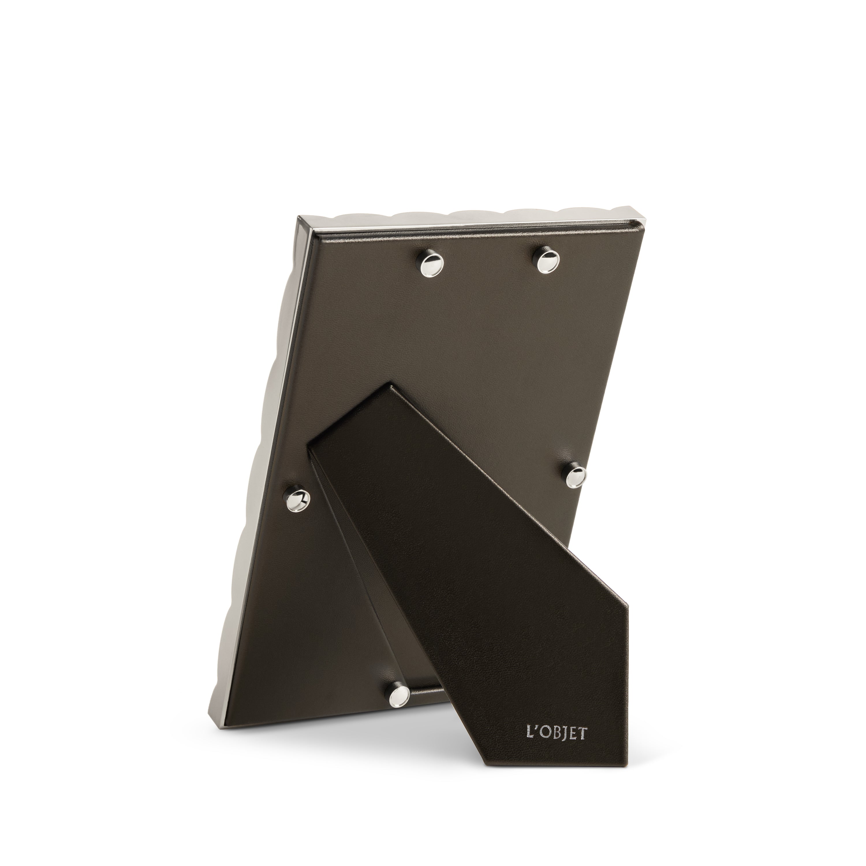 Maxime Frame Platinum 4x6 Picture Frame - Elegant Display for Photos, Artwork, and Certificates - Perfect for Home, Office, and Gift Giving