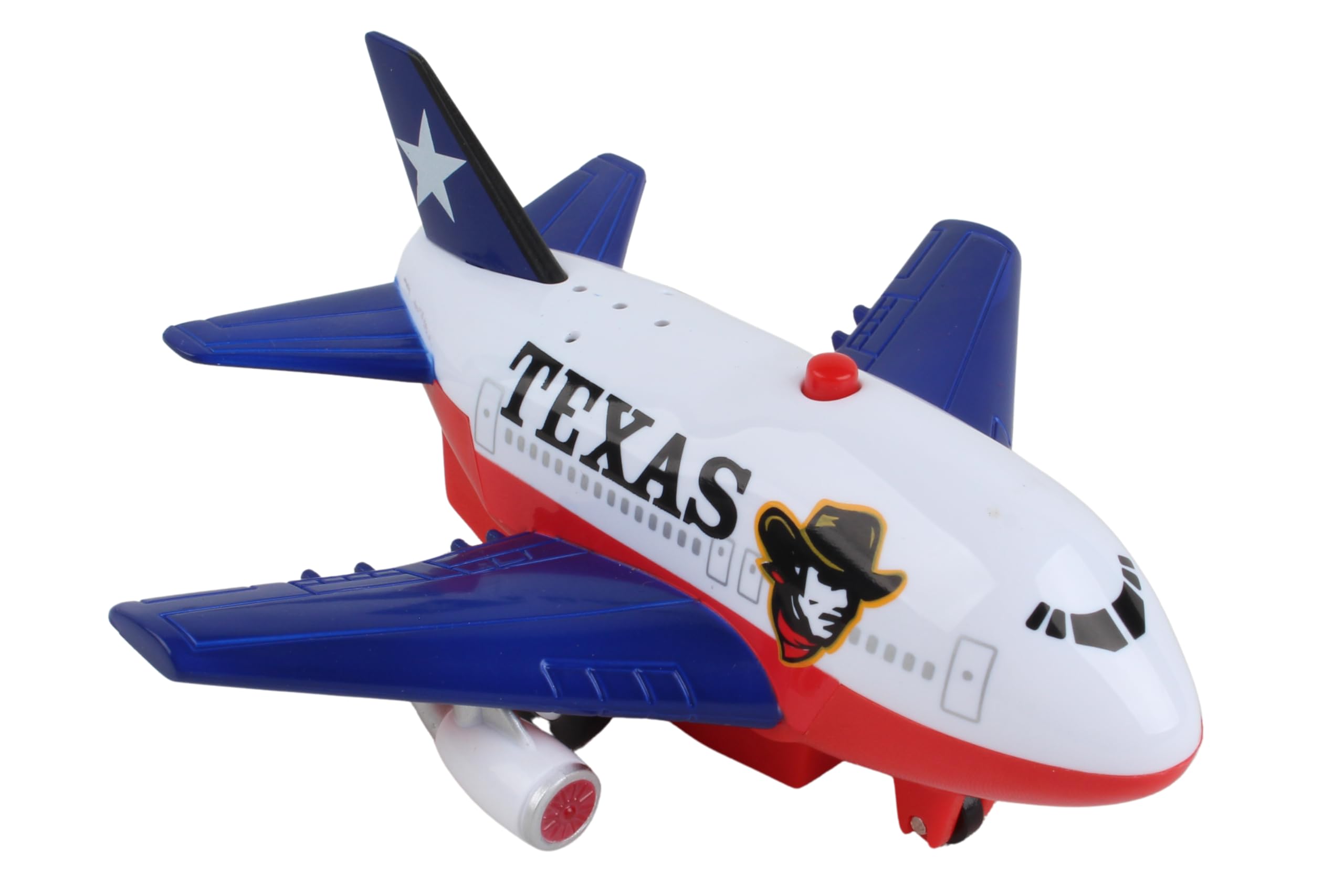 Daron Texas Pullback Toy Car with Lights and Sounds - Fun Interactive Vehicle for Kids, Great for Indoor Play and Birthday Gifts