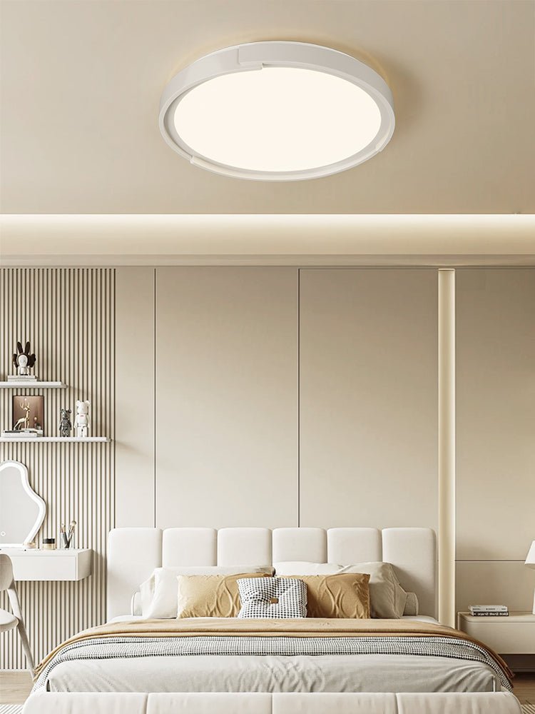 Minimalist Edge Ceiling Light - Modern LED Fixture for Living Room, Bedroom & Office - Sleek Design & Energy Efficient Lighting