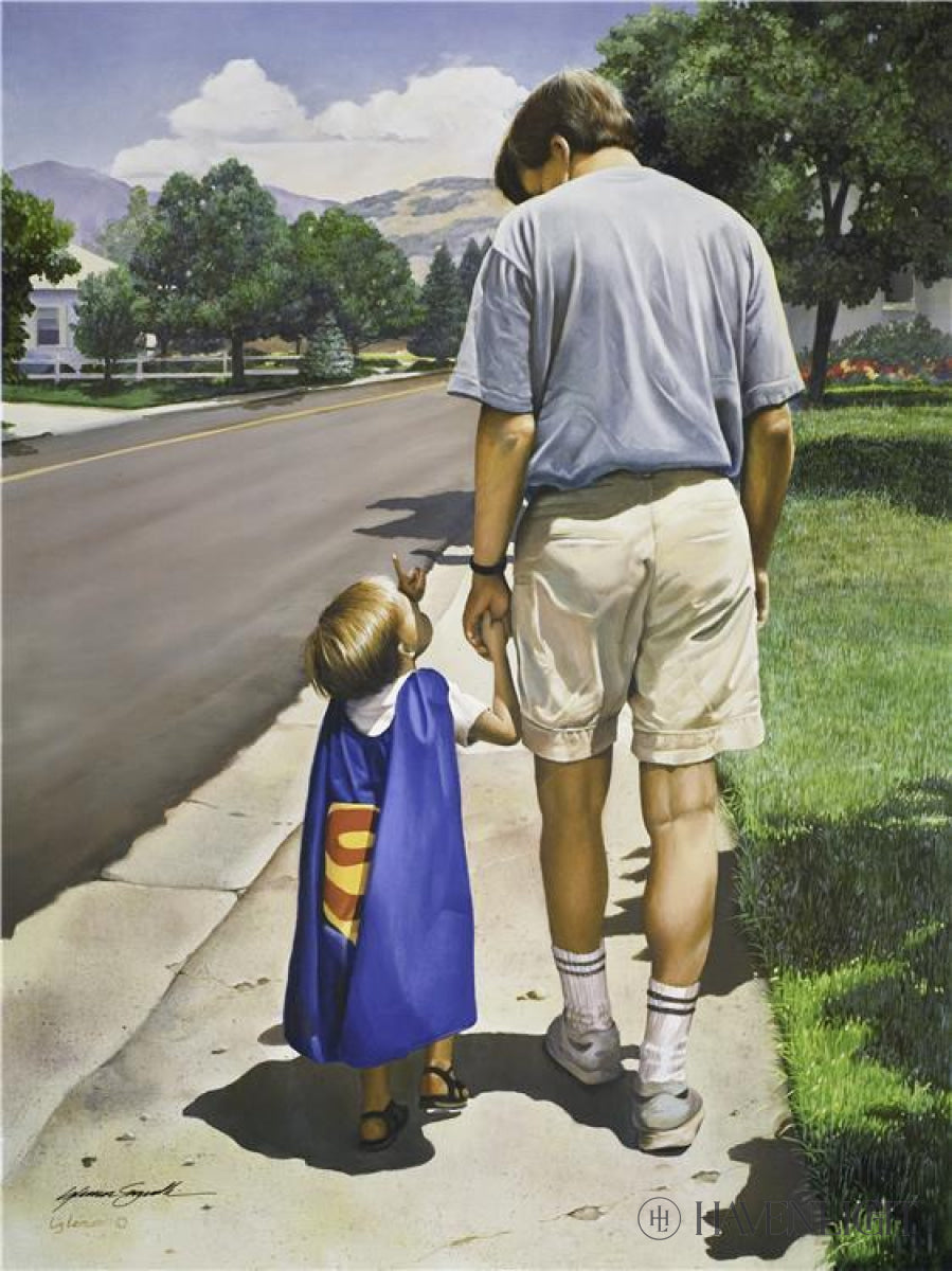 Superman Dad T-Shirt - Funny Superhero Graphic Tee for Men - Perfect for Father's Day, Birthday & Casual Wear