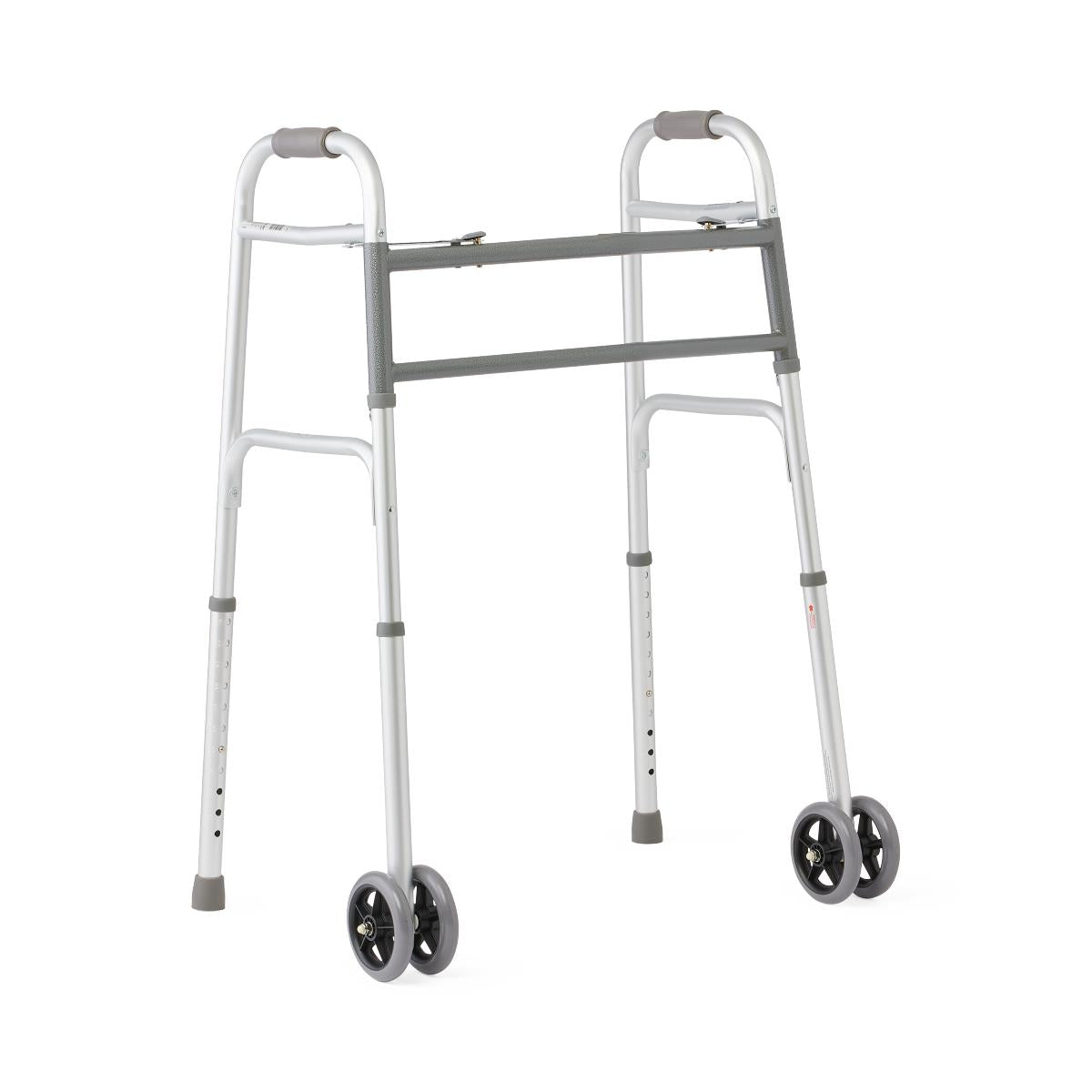 Premium Extra Wide Bariatric Walker for Adults - Heavy Duty Mobility Aid with Adjustable Height for Home & Outdoor Use