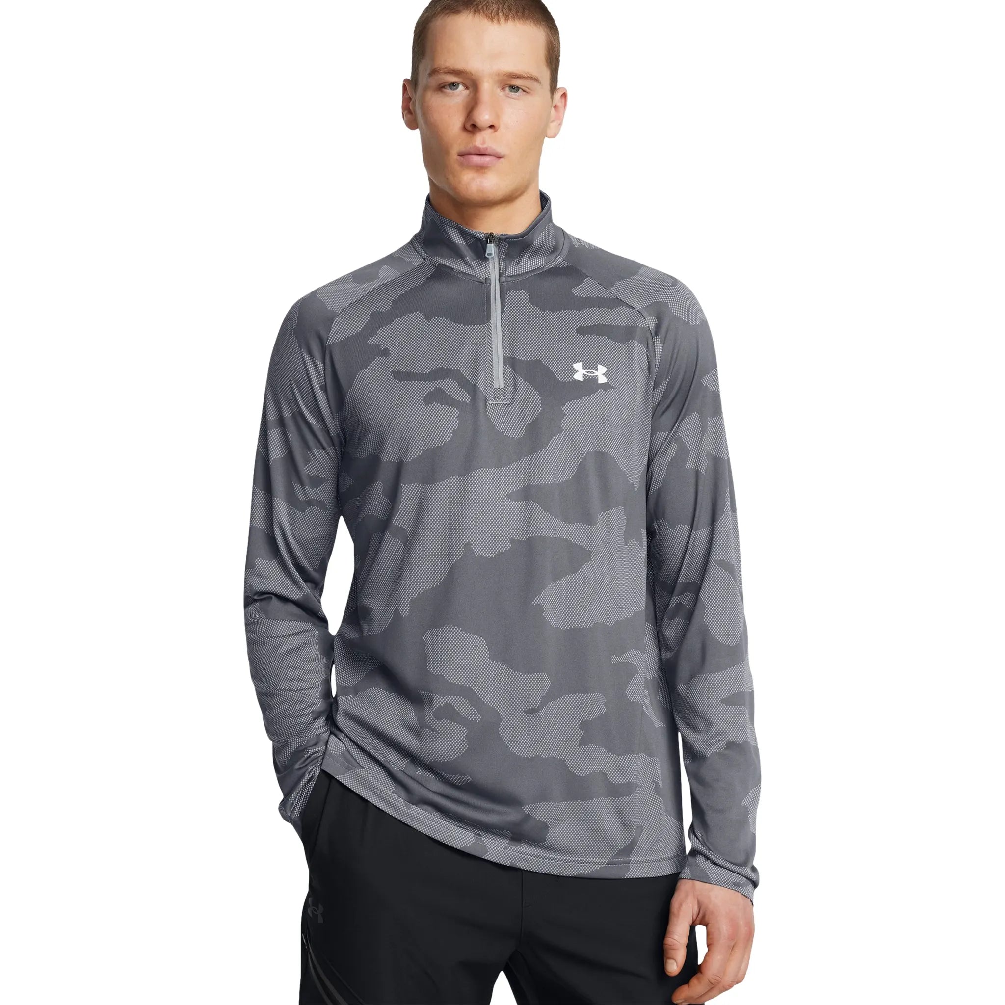 Under Armour UA Velocity Jacquard 1/4 Zip Pullover - Lightweight Performance Golf & Running Top for Men - Perfect for Workouts & Outdoor Activities
