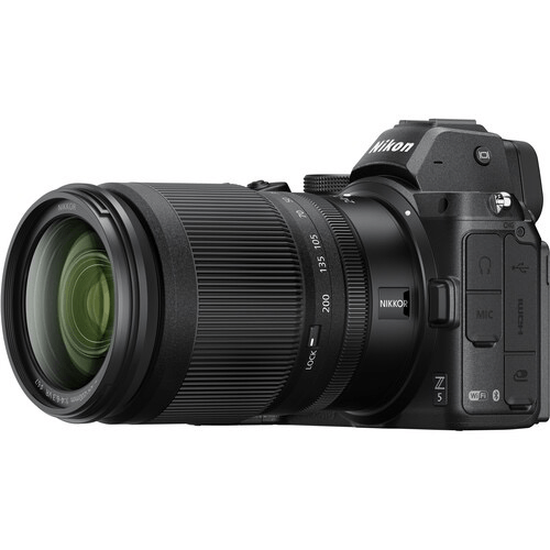 Nikon Z 5 Mirrorless Digital Camera with 24-200mm f/4-6.3 VR Lens - Full Frame 4K Video, Eye AF & IBIS for Travel, Vlogging & Photography