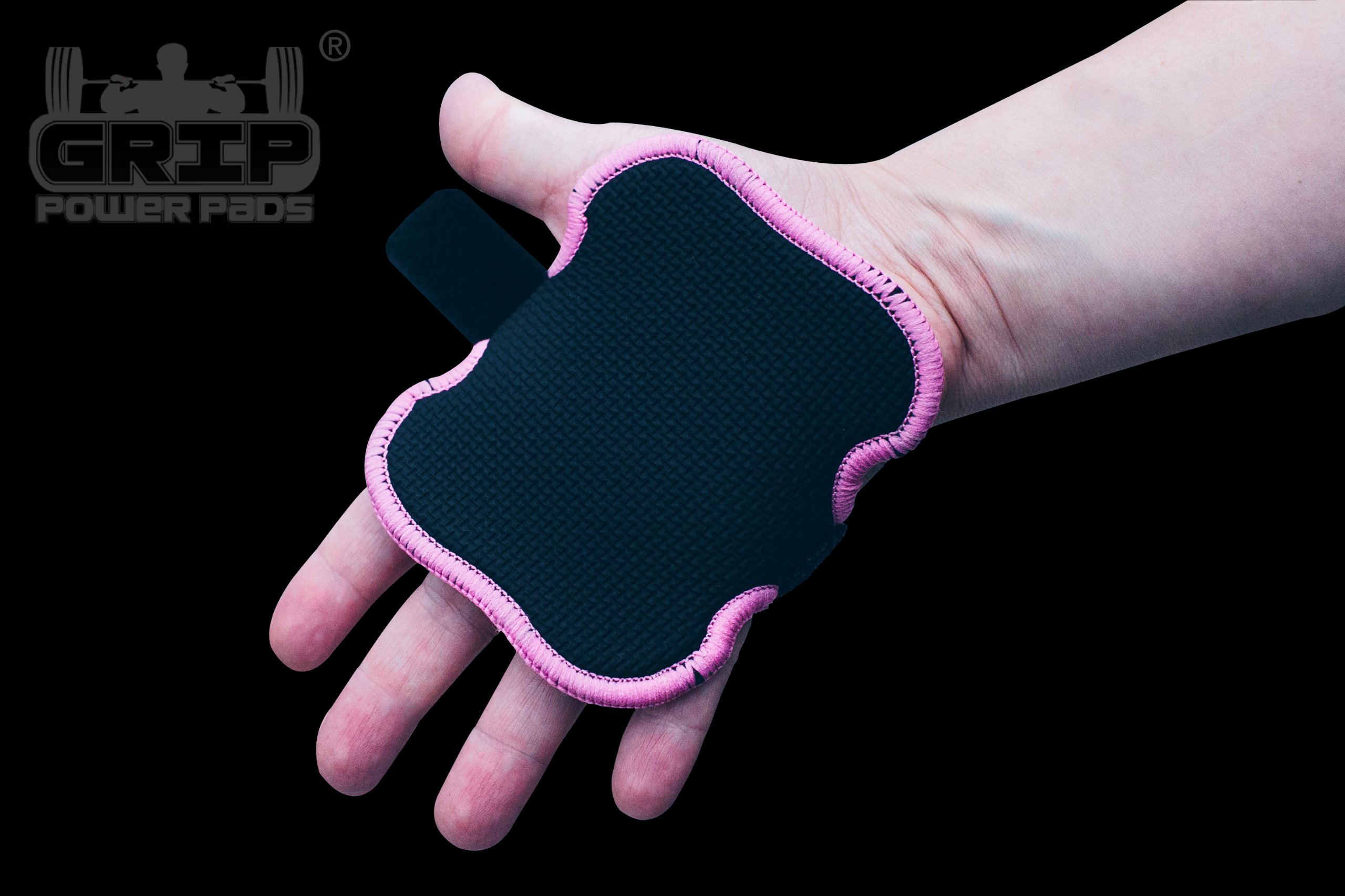 Women's Workout Gloves with Grip Power Pads - Best Alternative to Gym Gloves for Weight Lifting, CrossFit & Fitness Training (Pink) - Perfect for Gym, Home Workouts & Strength Training