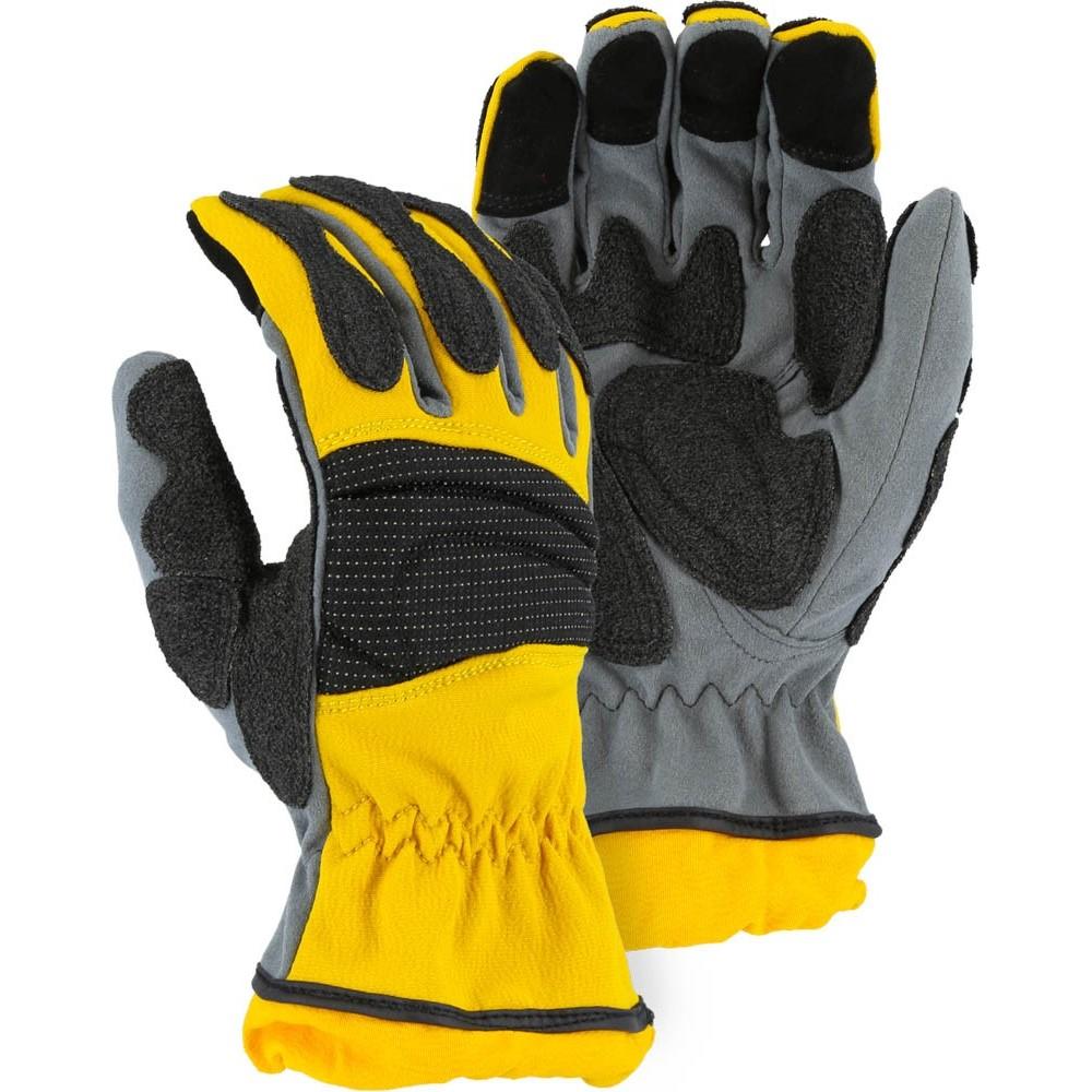 Kevlar Armortex Palm Extrication Gloves - 1 Pair for Heavy-Duty Protection | Cut-Resistant Work Gloves for Construction, Rescue & Industrial Use