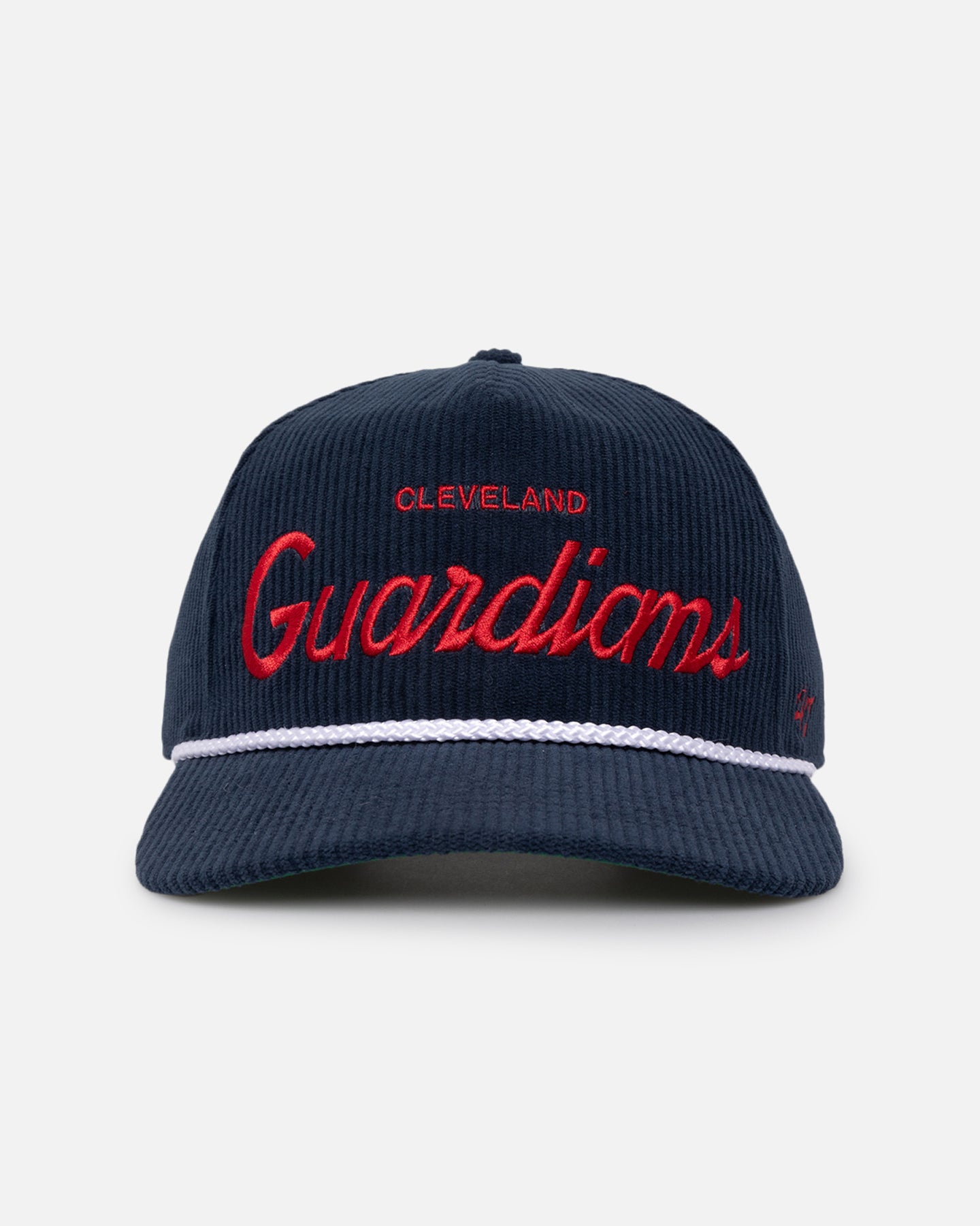 47 Brand Cleveland Guardians MLB Opening Day Snapback Hat - Navy Blue Adjustable Crossrope Hitch Cap for Baseball Fans & Sports Enthusiasts - Perfect for Games, Tailgating & Everyday Wear