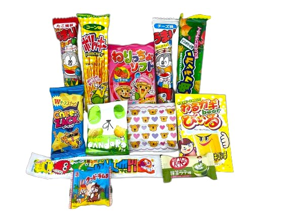 Premium Japanese Candy Assortment Bag - DIY Japanese Sweets & Snacks Mix - Perfect for Parties, Gifts & Asian Dessert Lovers