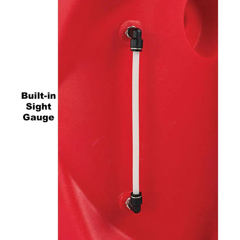 JohnDow Portable Poly Oil Drain (27 Gallon) - Heavy-Duty Oil Drain Pan for Automotive, Marine & Industrial Use - Easy Transport & Spill-Free Oil Changes