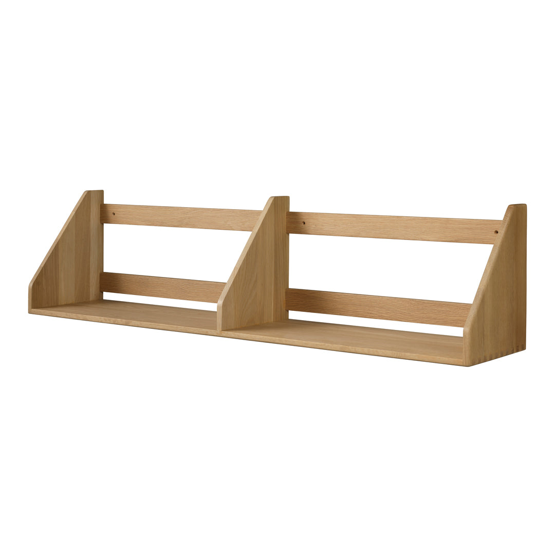 Borge Mogensen B5 Wall Shelf by FDB Møbler - Mid-Century Modern Wooden Shelf for Living Room, Bedroom & Office Decor