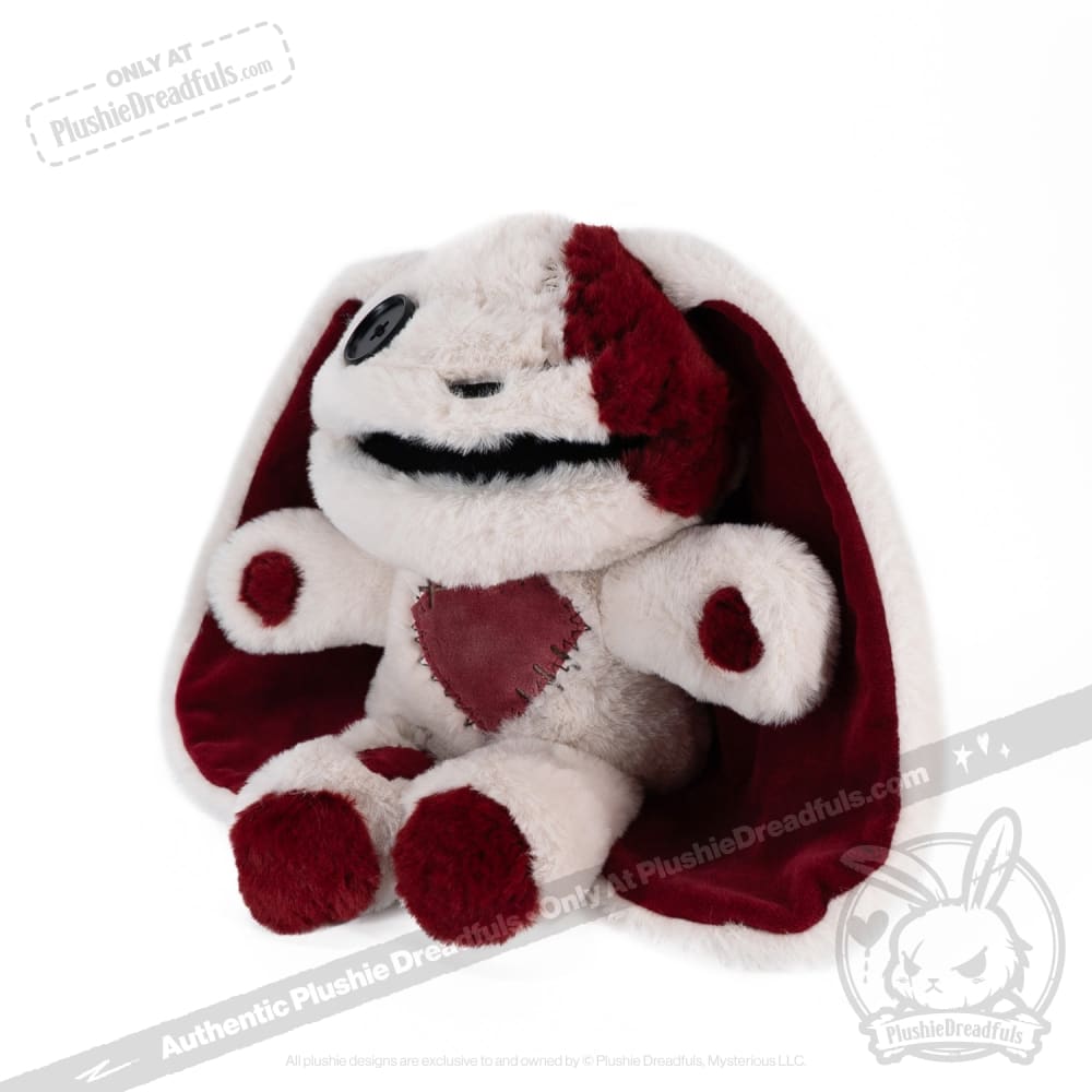 Plushie Dreadfuls Love Rabbit Plush Puppet - Soft Stuffed Animal Toy for Kids & Adults, Perfect for Cuddling, Gifts, and Home Decor