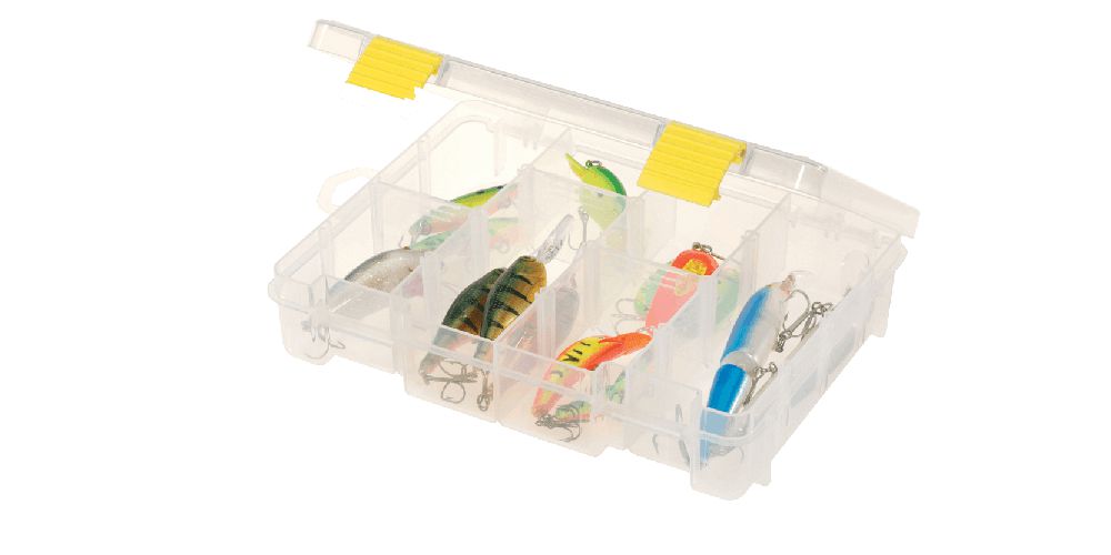 Plano Prolatch Stowaway 3700 Half-Size Waterproof Tackle Box - Perfect for Fishing Gear Storage & Outdoor Adventures