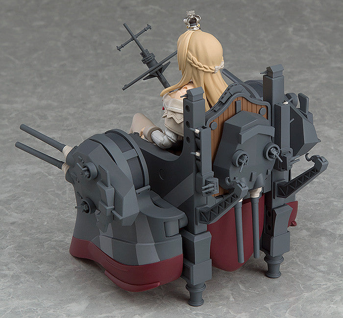 Figma #EX 052 Warspite Kantai Collection KanColle Anime Figure - Japanese Warship Girl Character Model for Display & Collection