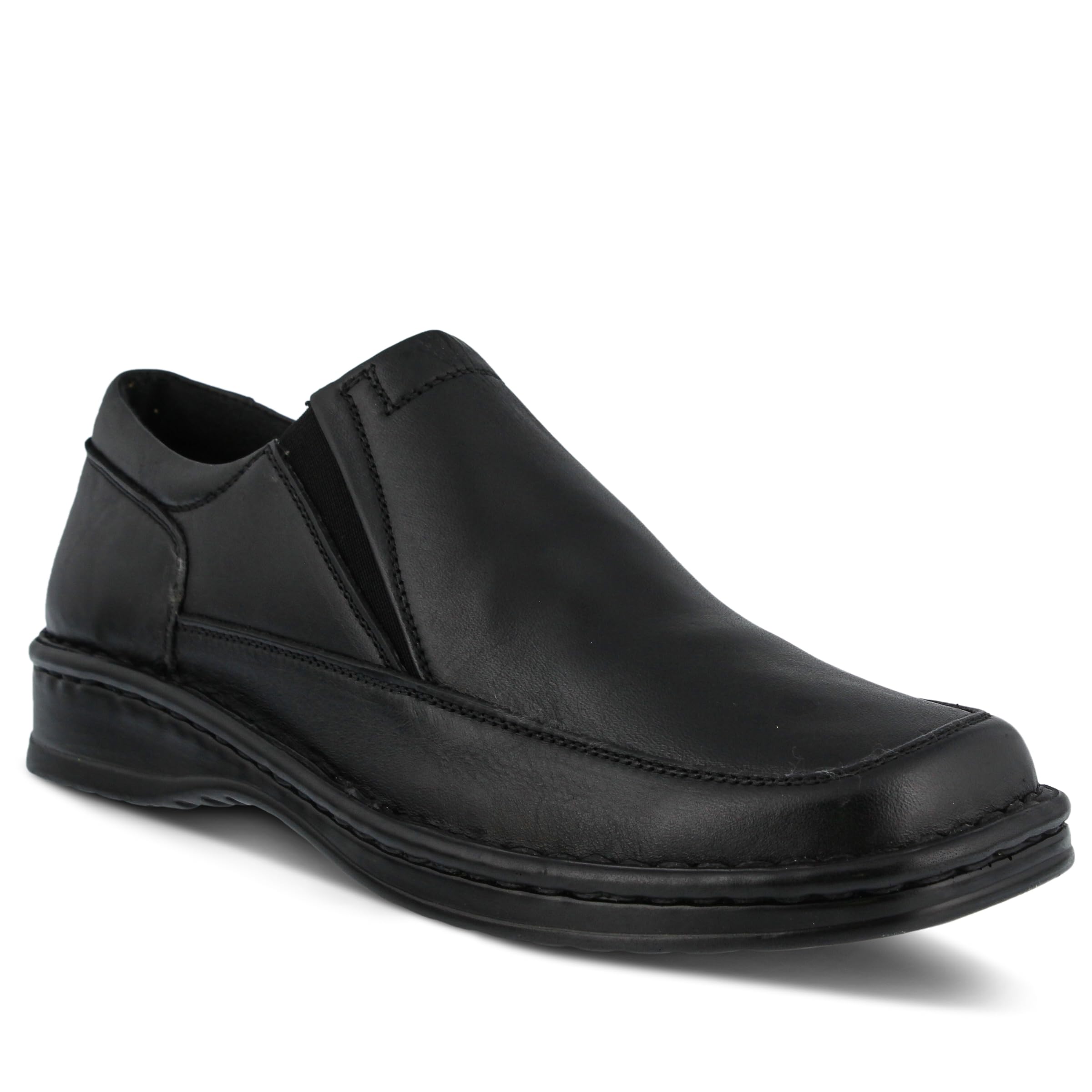 Spring Step Men's Enzo Loafer Flat - Comfortable Slip-On Shoes for Business Casual & Office Wear