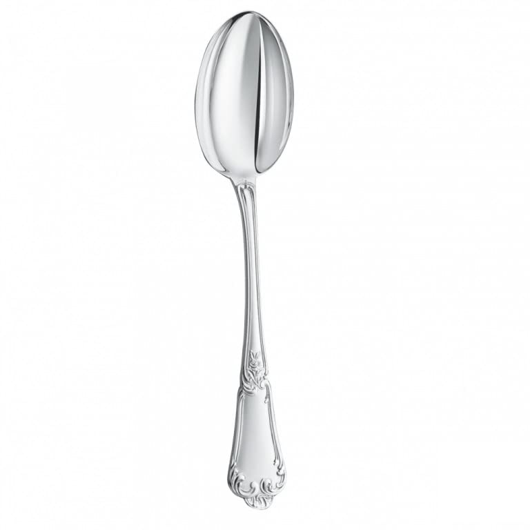 925 Sterling Silver Dessert Spoon Set - Engravable Christening & Baby Shower Gift - Elegant Silverware for Newborn Keepsakes - Perfect for Baptism, First Birthday & Special Occasions