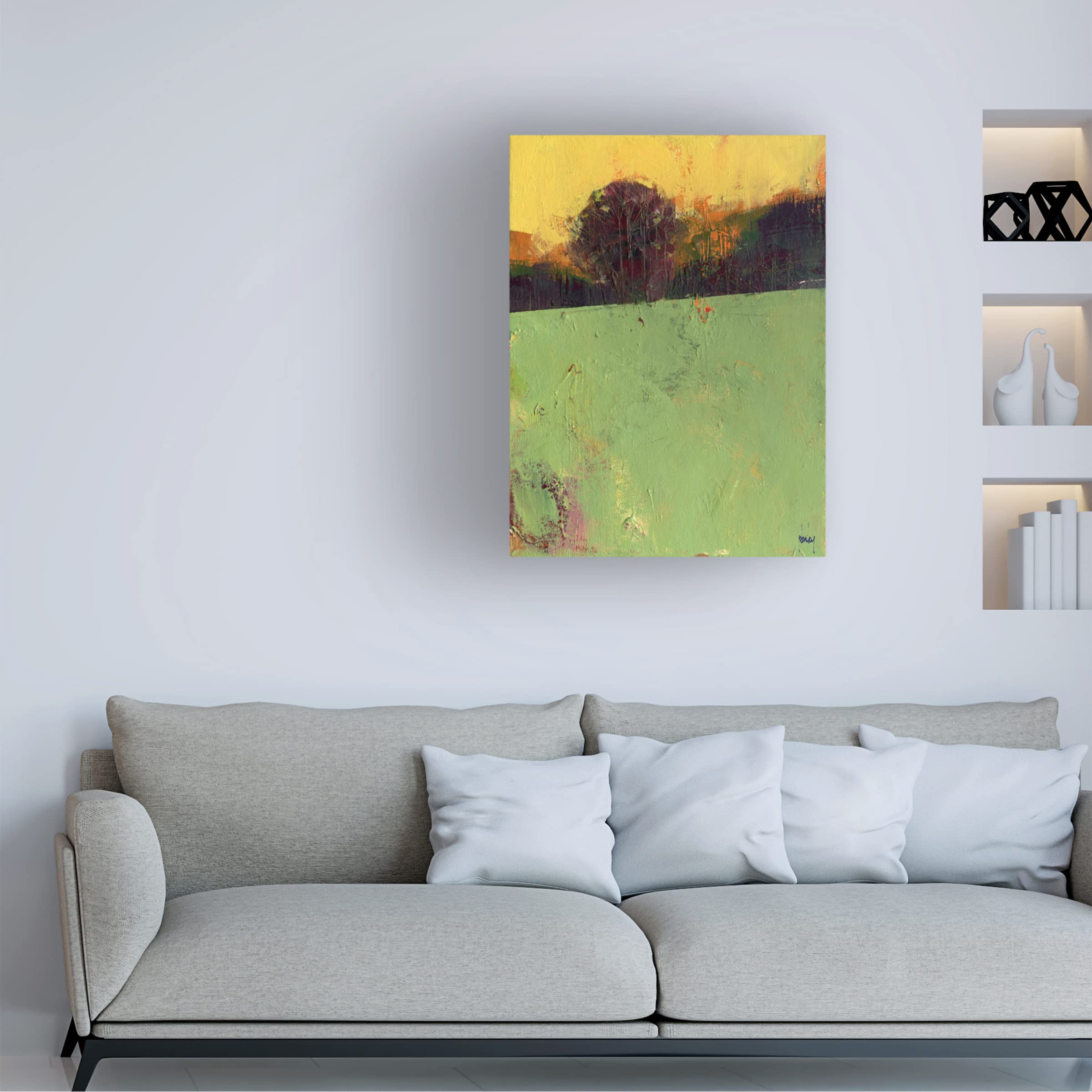 Paul Bailey 'Sundew' Canvas Wall Art Print - Modern Botanical Home Decor for Living Room, Bedroom & Office - Trademark Fine Art Collection