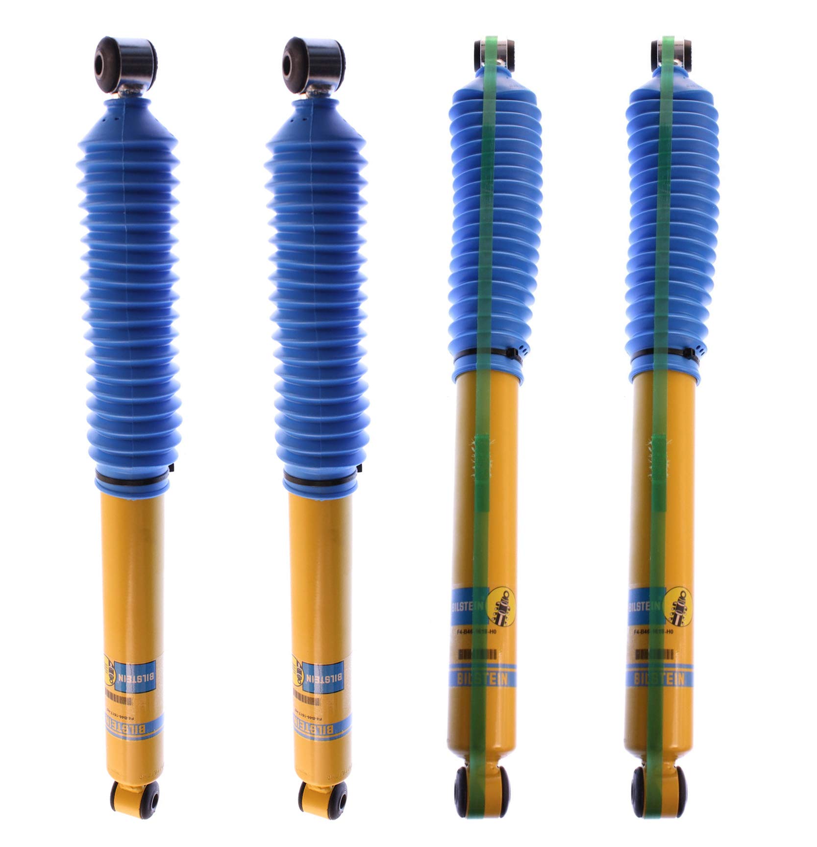 Bilstein B6 4600 Front & Rear Shock Absorber Kit for Ford F-250 F-350 4WD | Heavy Duty Off-Road Performance | Smooth Ride for Towing & Overlanding