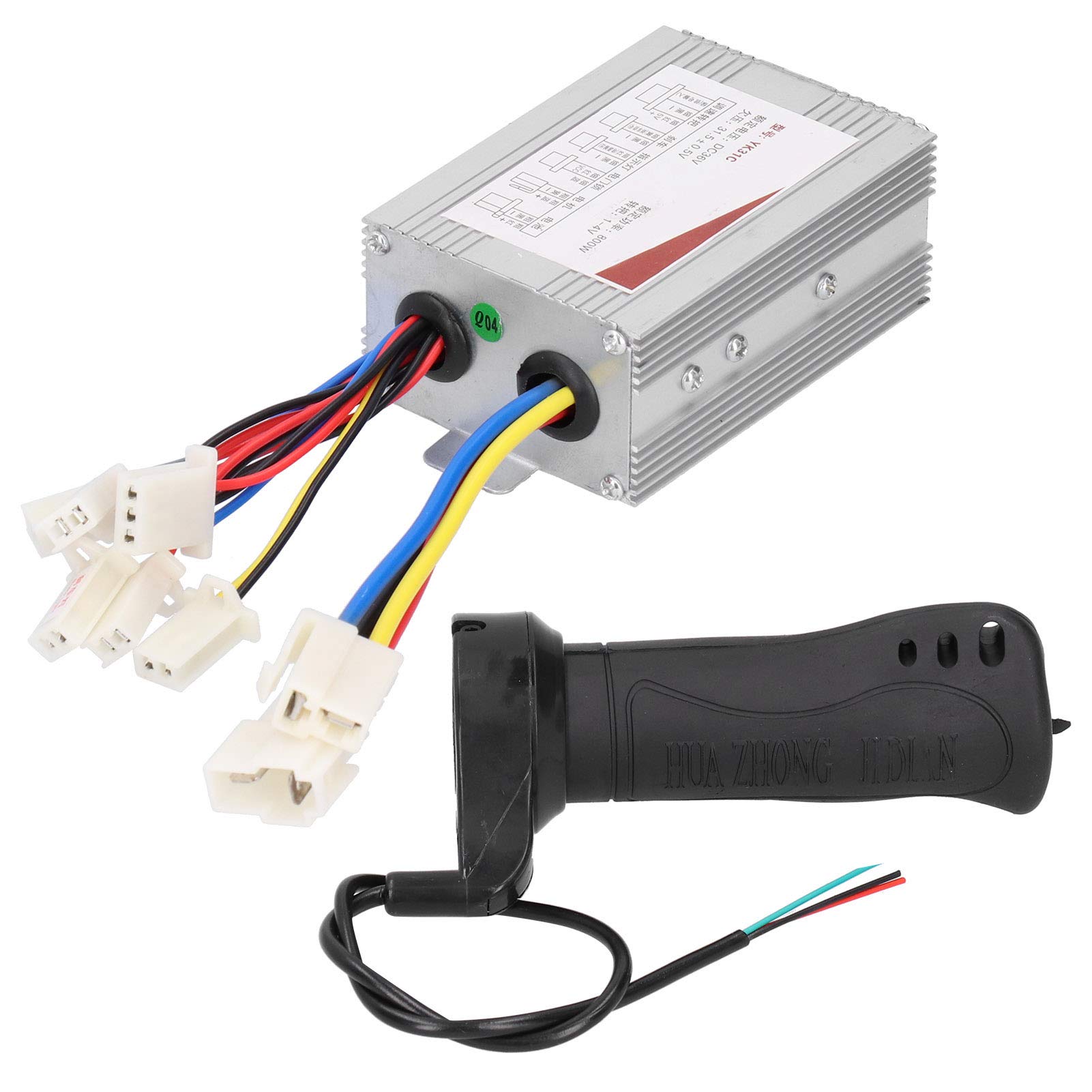36V Professional Short Cable Throttle Grip Kit for E-Scooter & E-Bike - Compatible with Electric Scooters & Bicycles - Perfect for Commuting, Off-Roading & Urban Riding