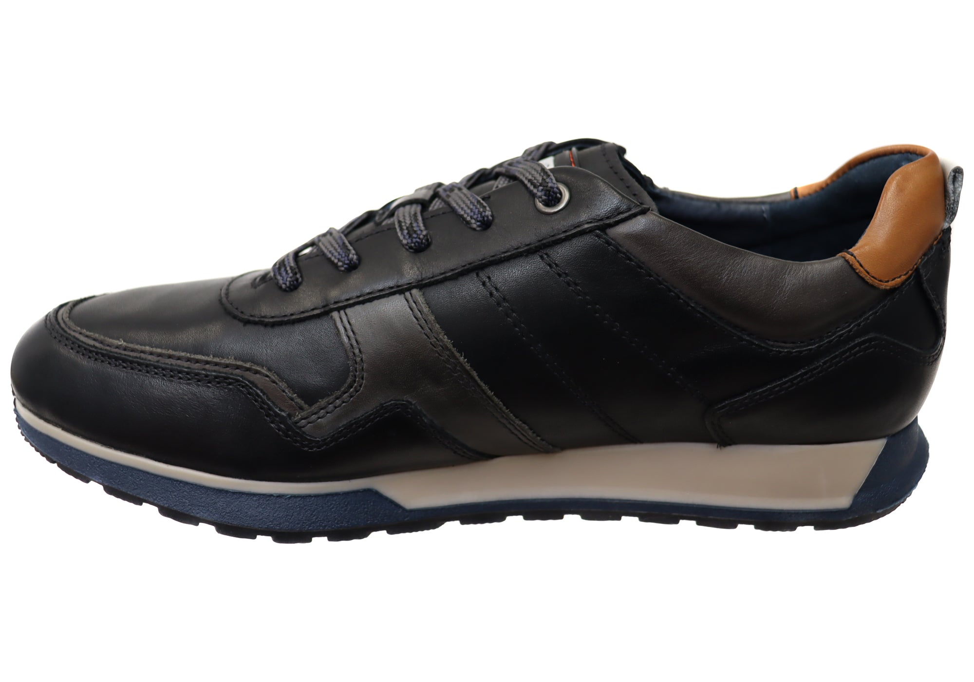 Pikolinos Men's Cambil M5N 6010C3 Comfortable Leather Lace-Up Casual Shoes for Walking, Travel & Everyday Wear