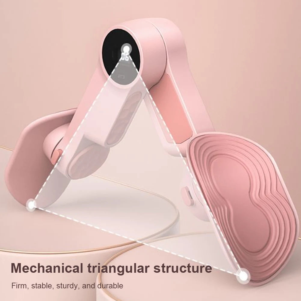 Pelvic Floor Muscle Trainer - Non-Slip Inner Thigh Exercise Equipment with Counter | 360° Adjustable for Hips & Glutes Workout | Perfect for Home Gym, Postpartum Recovery & Women's Fitness