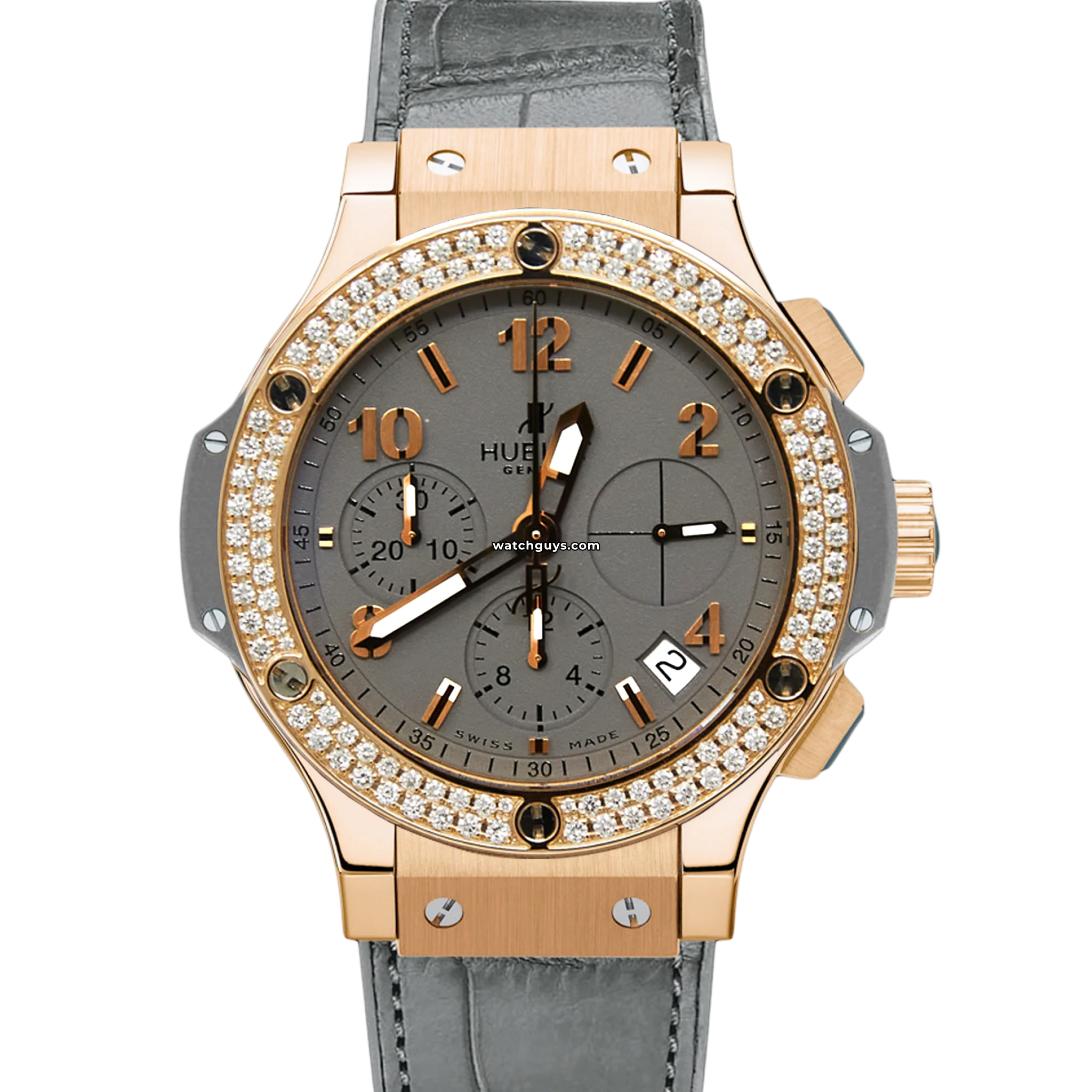 Hublot Big Bang Earl Grey Chronograph Men's Watch 341.PT.5010.LR.1104 - Luxury Swiss Timepiece for Business & Formal Occasions