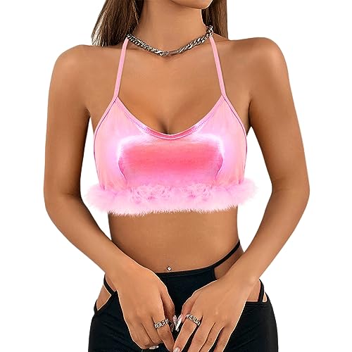 Pink Metallic Fur